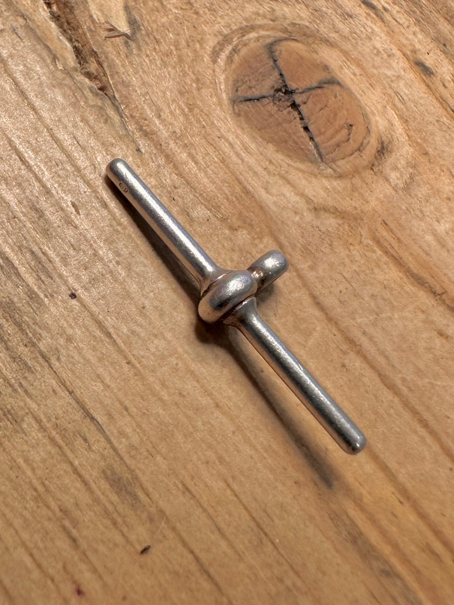 Vintage T Bar 925 Silver Pendant