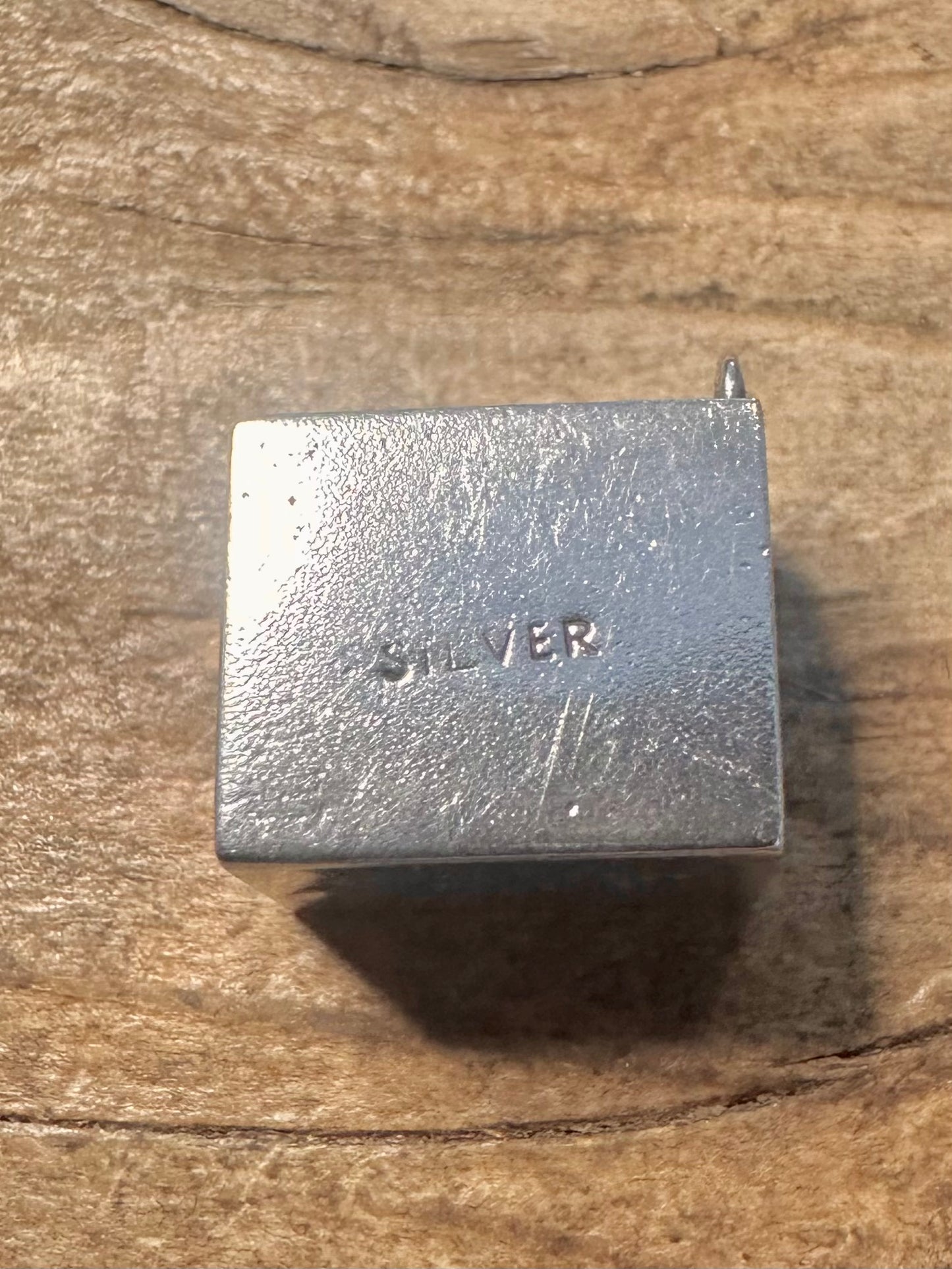 Vintage In Case of Emergency 10 Pounds 925 Silver Charm Pendant