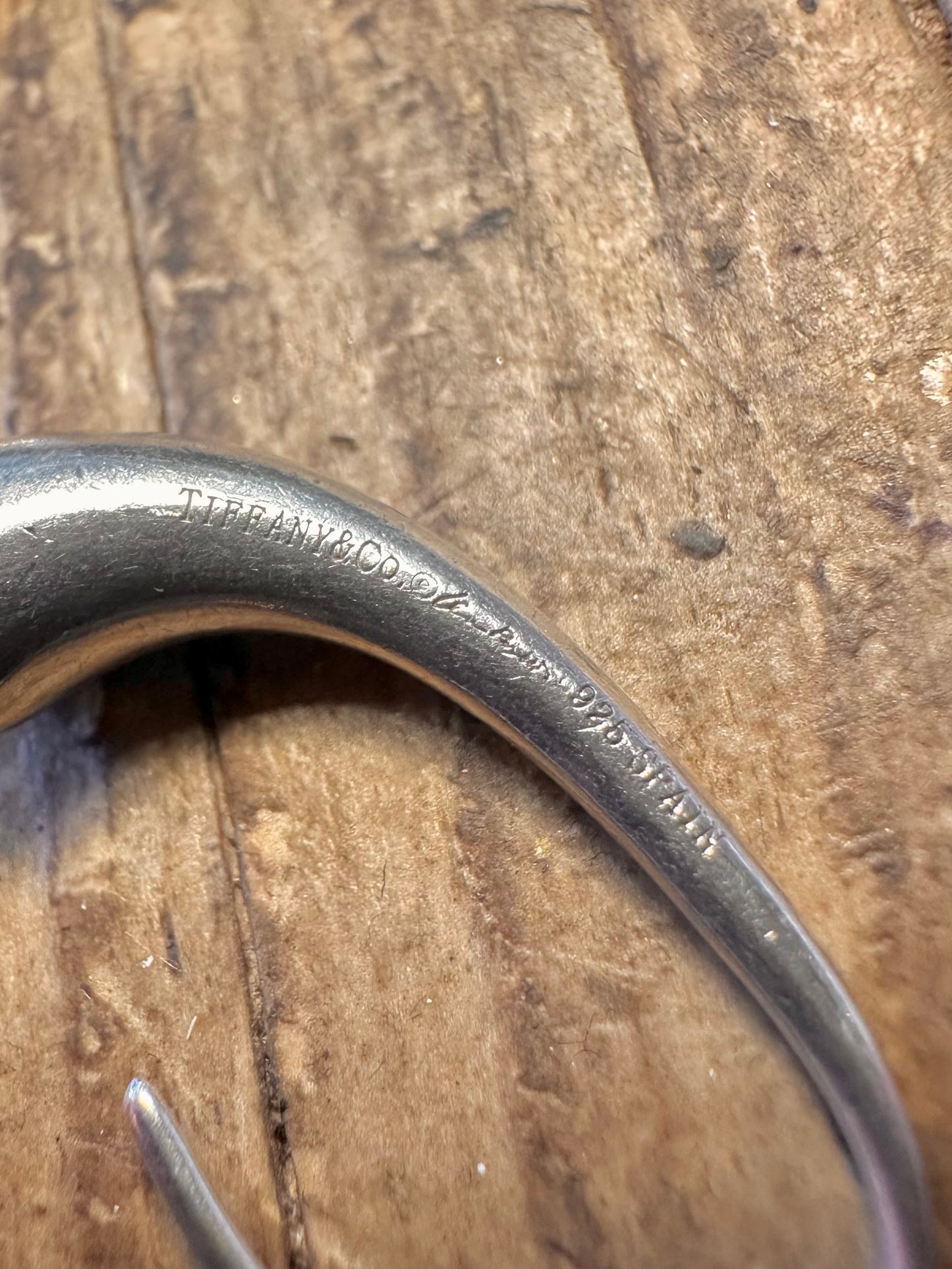 Tiffany & Co Elsa Peretti Teardrop Spanien 925 Sterling Silber Ohrringe