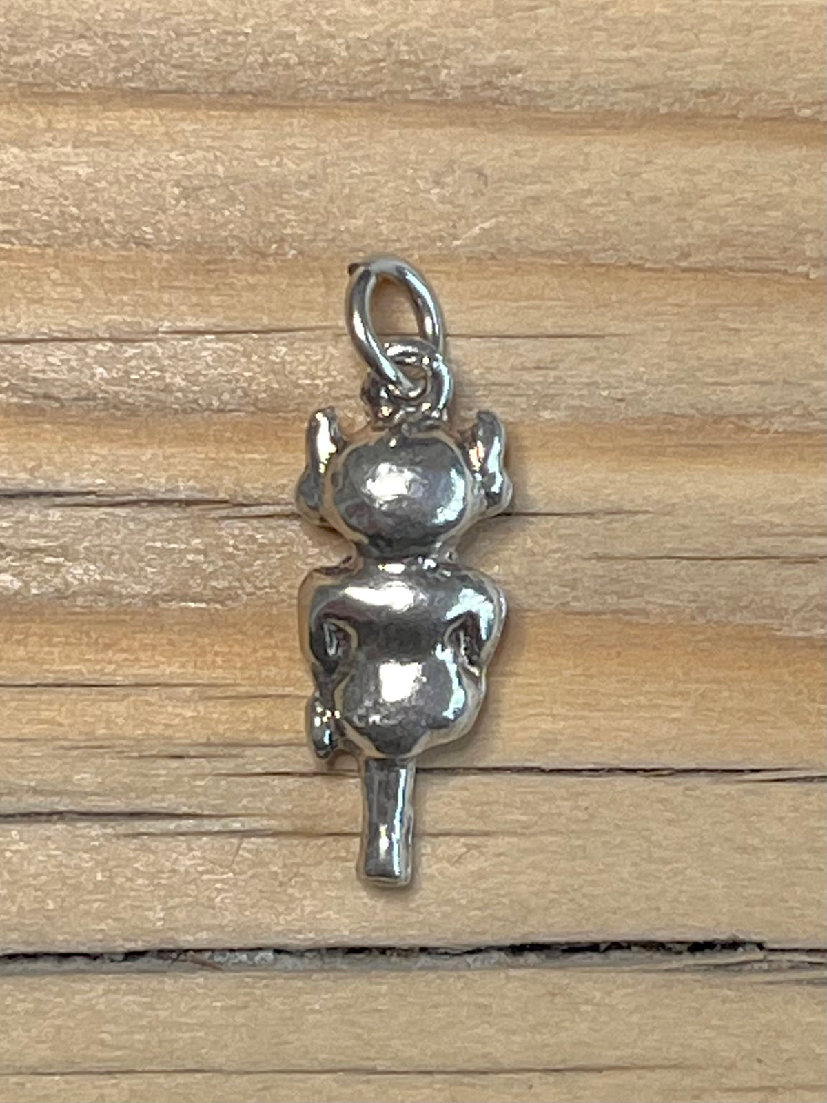 Small Horned Gargoyle 925 Sterling Silver Pendant