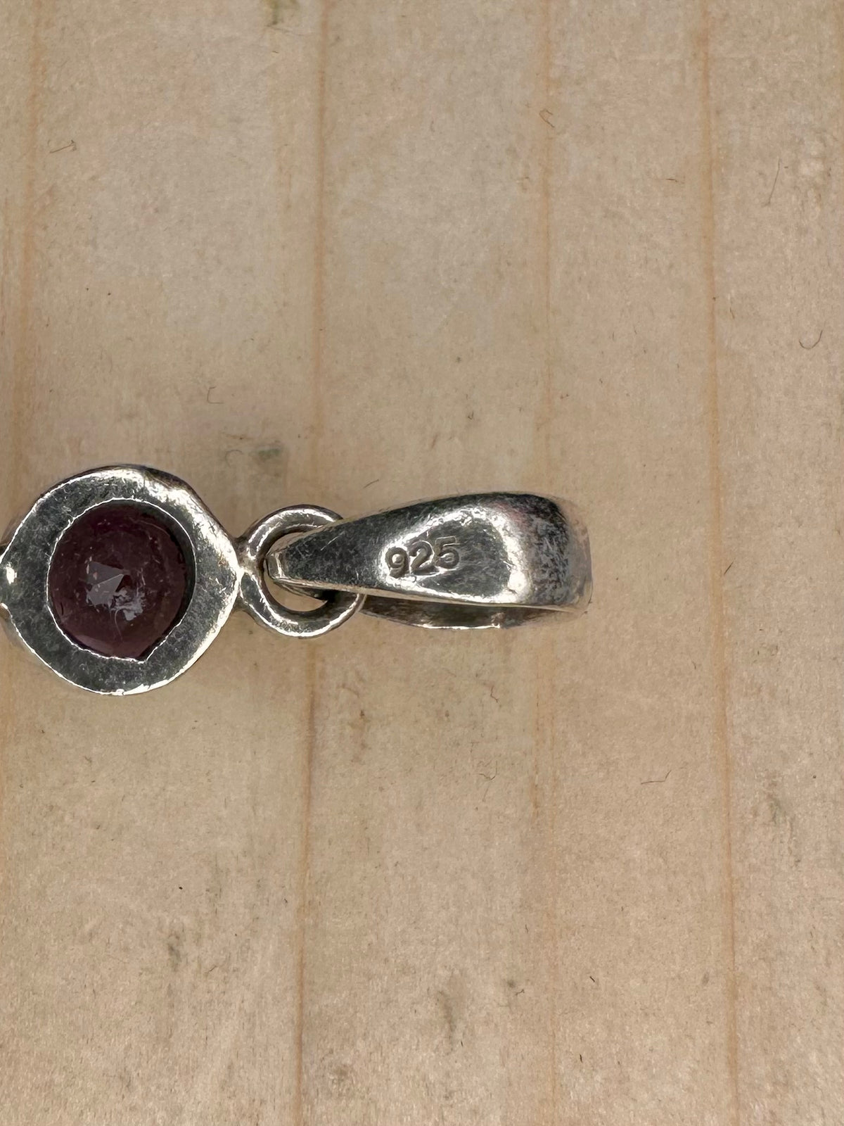Amethyst Oval 925 Sterling Silver Pendant