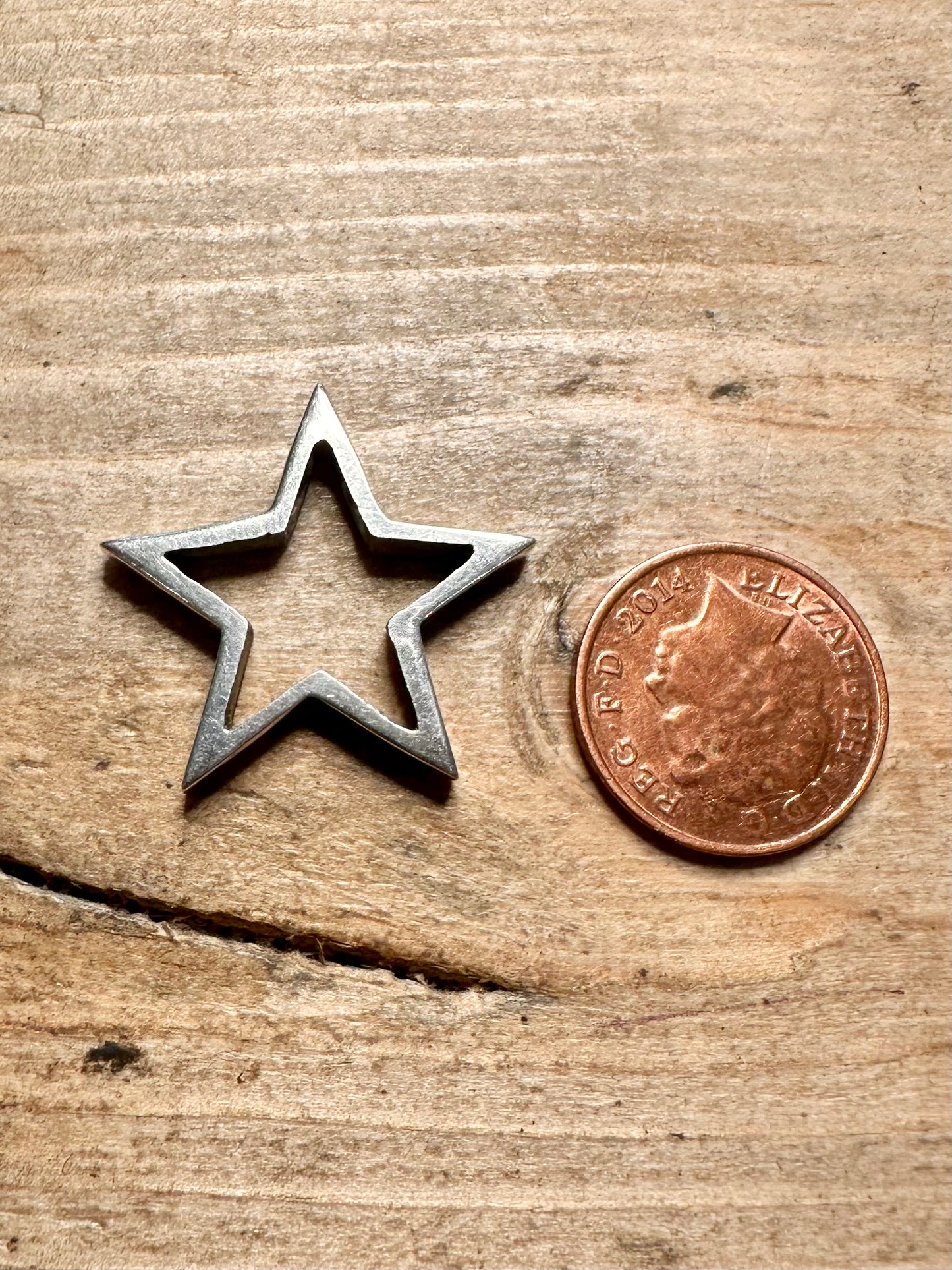Modern Star 925 Silver Pendant