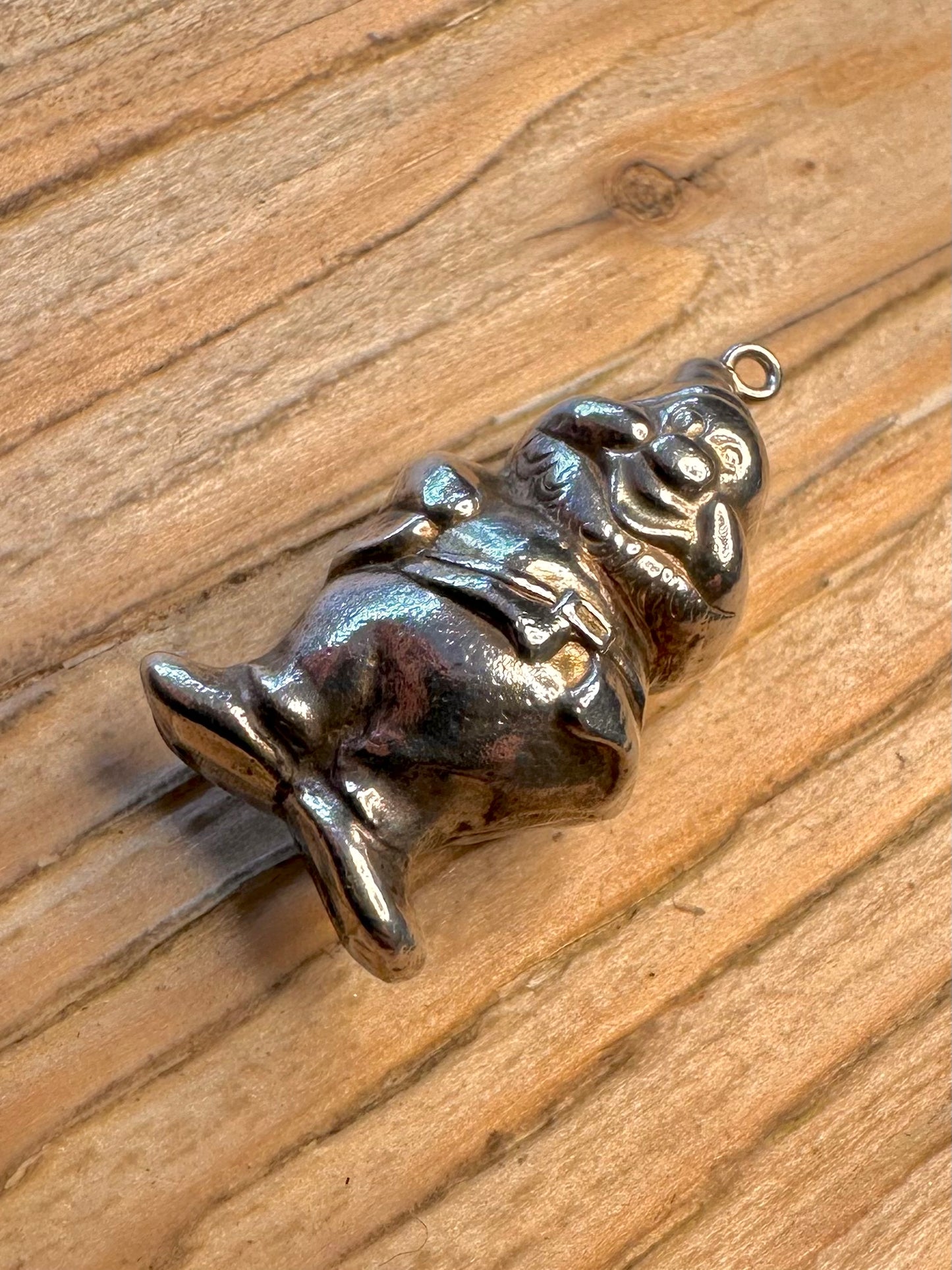 Vintage Walt Disney Dwarf 925 Sterling Silver Pendant