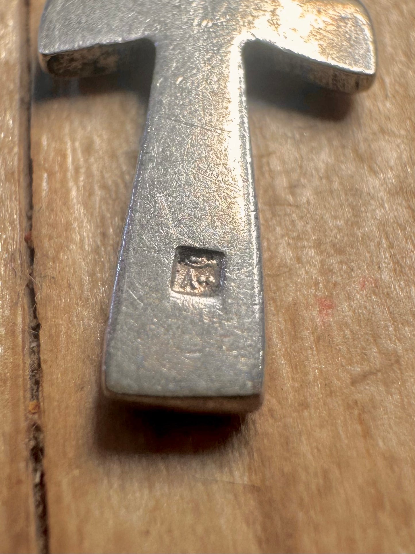 Vintage Ankh Egyptian 925 Silver Pendant