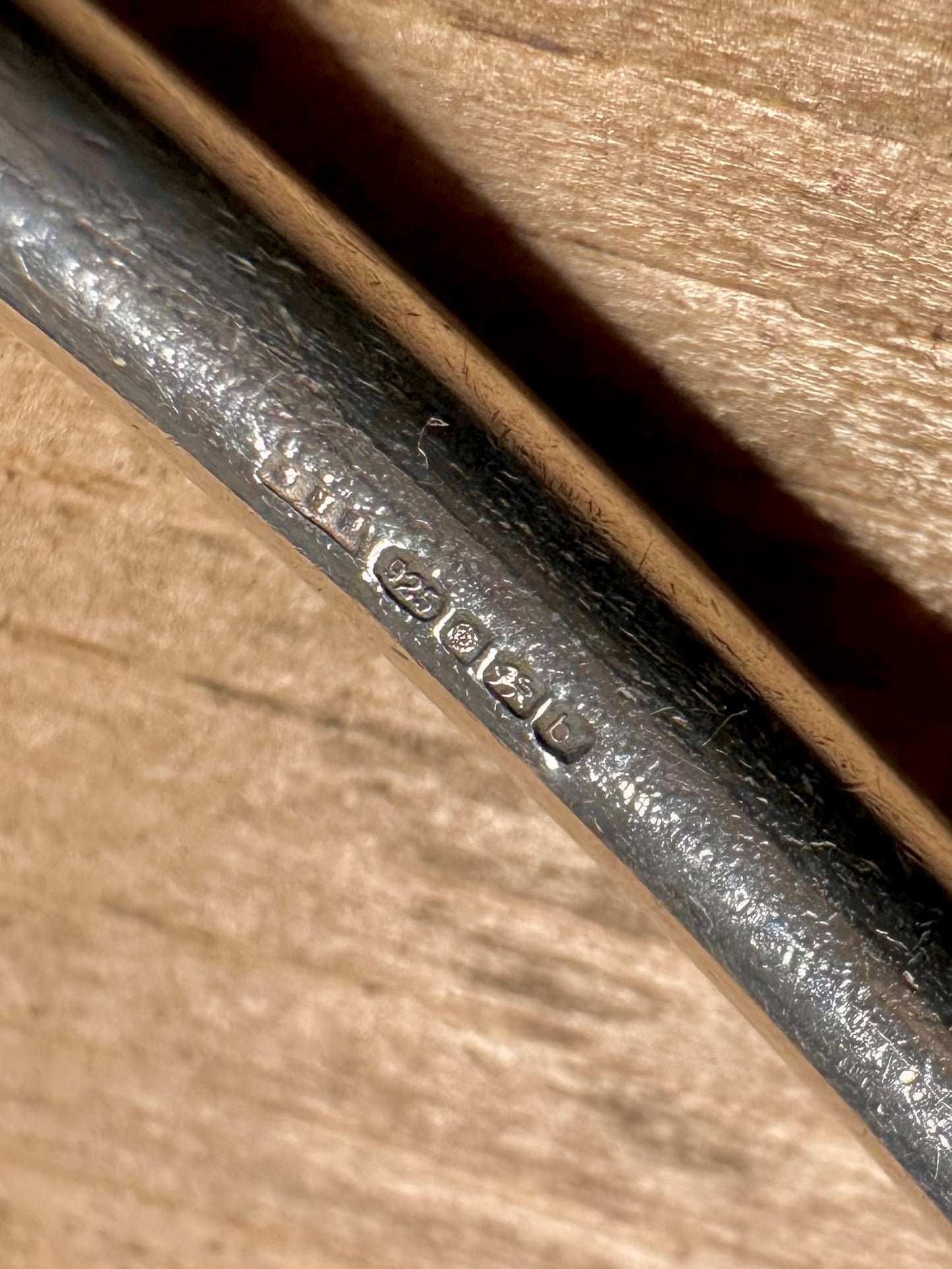 Modern 2001 Heavy Torque 925 Silver Bangle