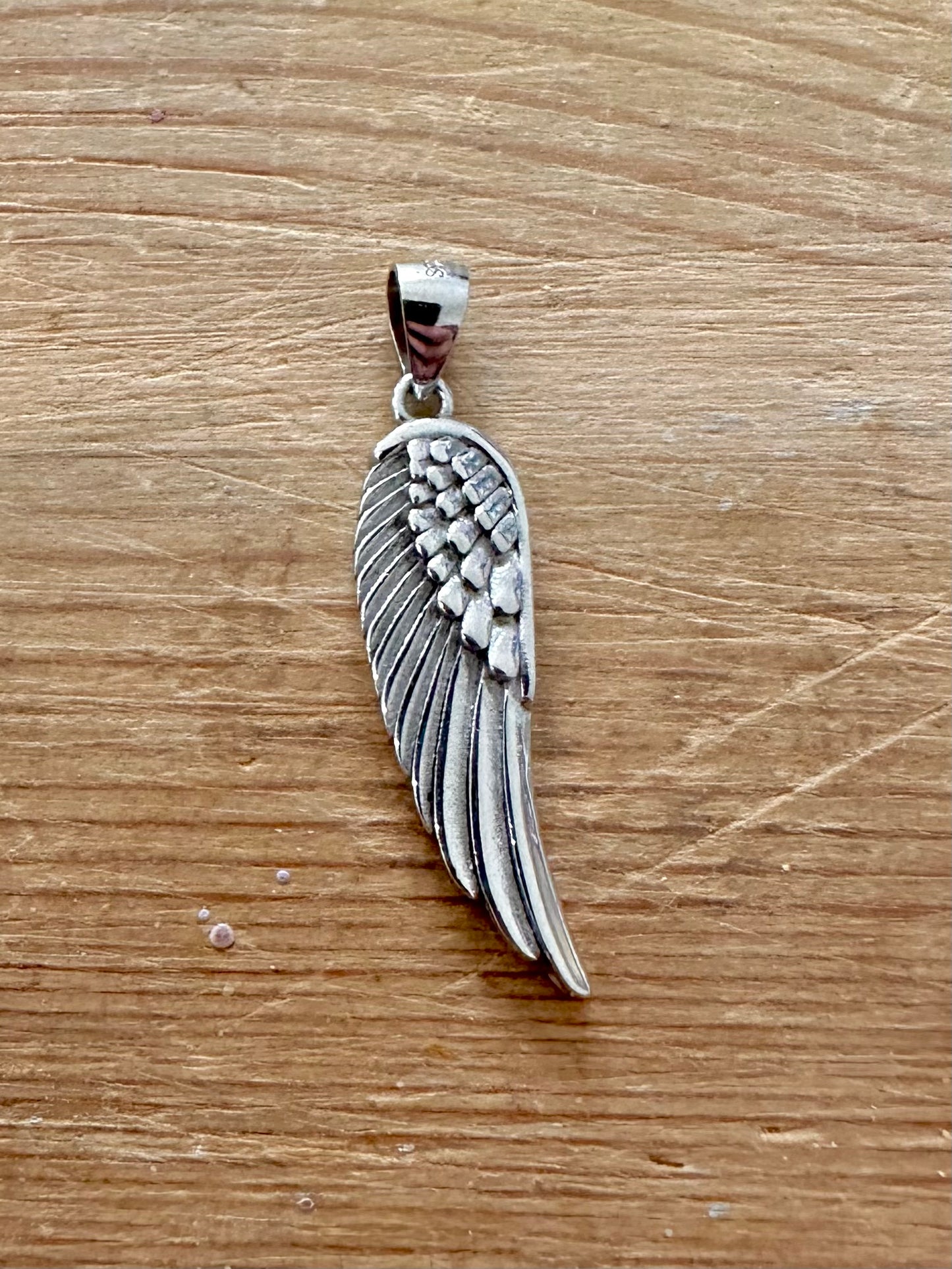 Vintage Wing 925 Silver Pendant