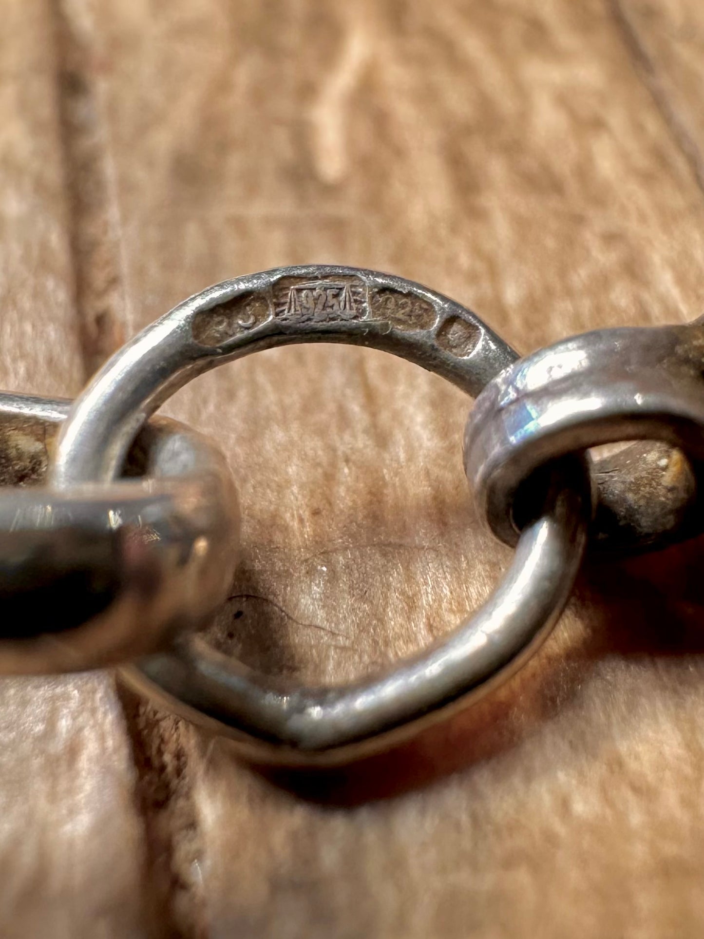 Vintage Belcher Chain 925 Sterling Silver Hallmarked 18.8 inch Necklace