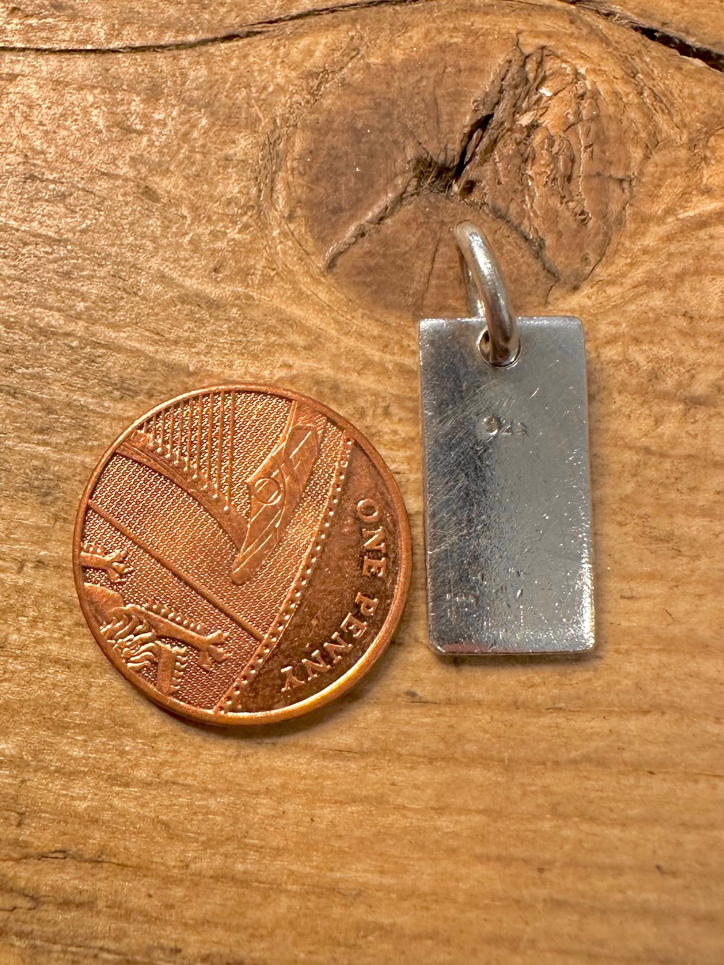 Vintage Gucci Made in Italy Tag Style 925 Silver Pendant