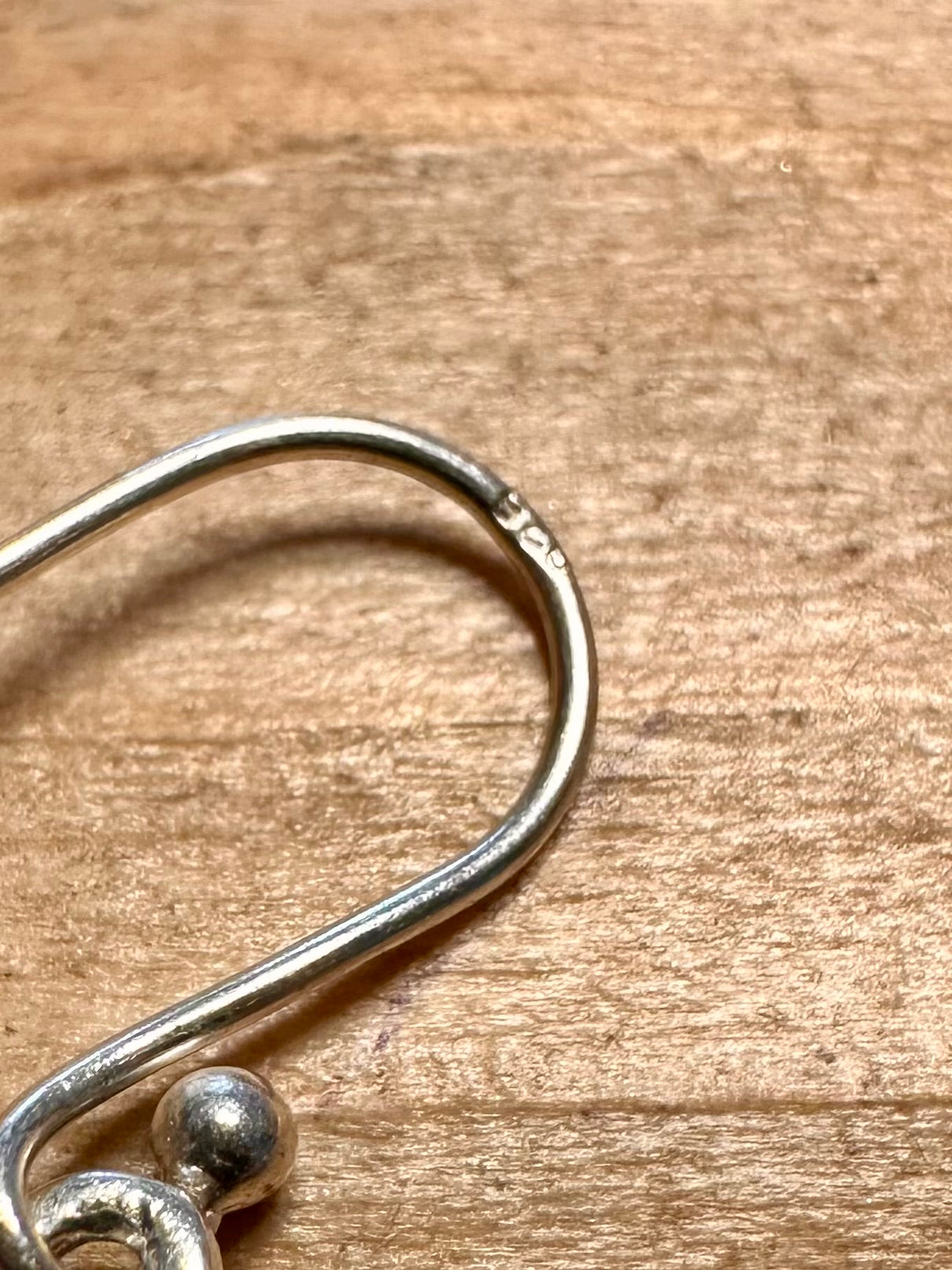 Abstract Rose 925 Silver Earrings