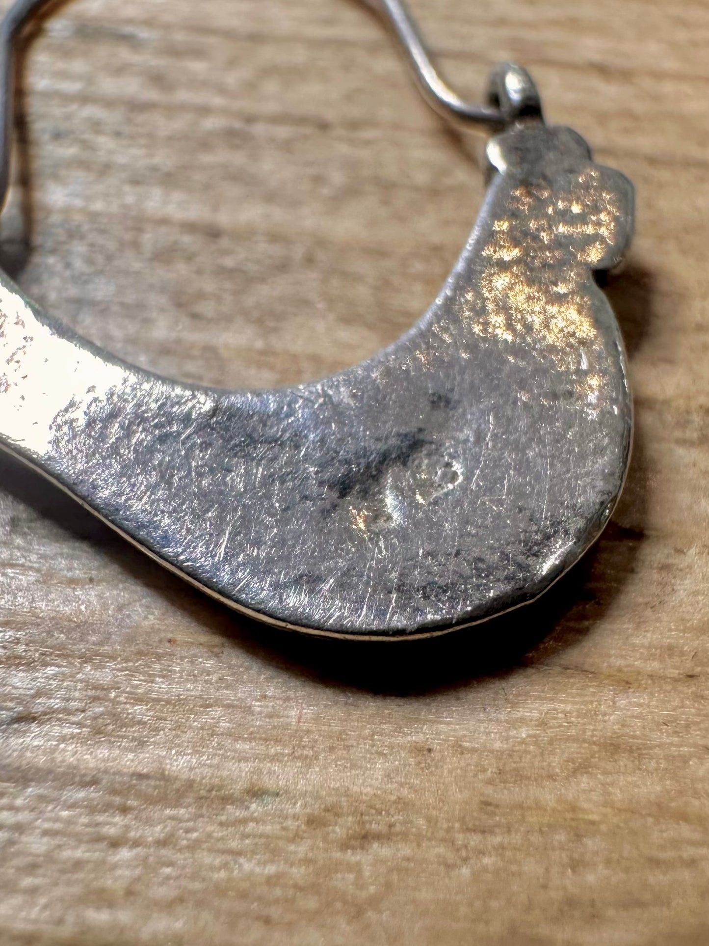 Vintage Bird 925 Silver Earrings