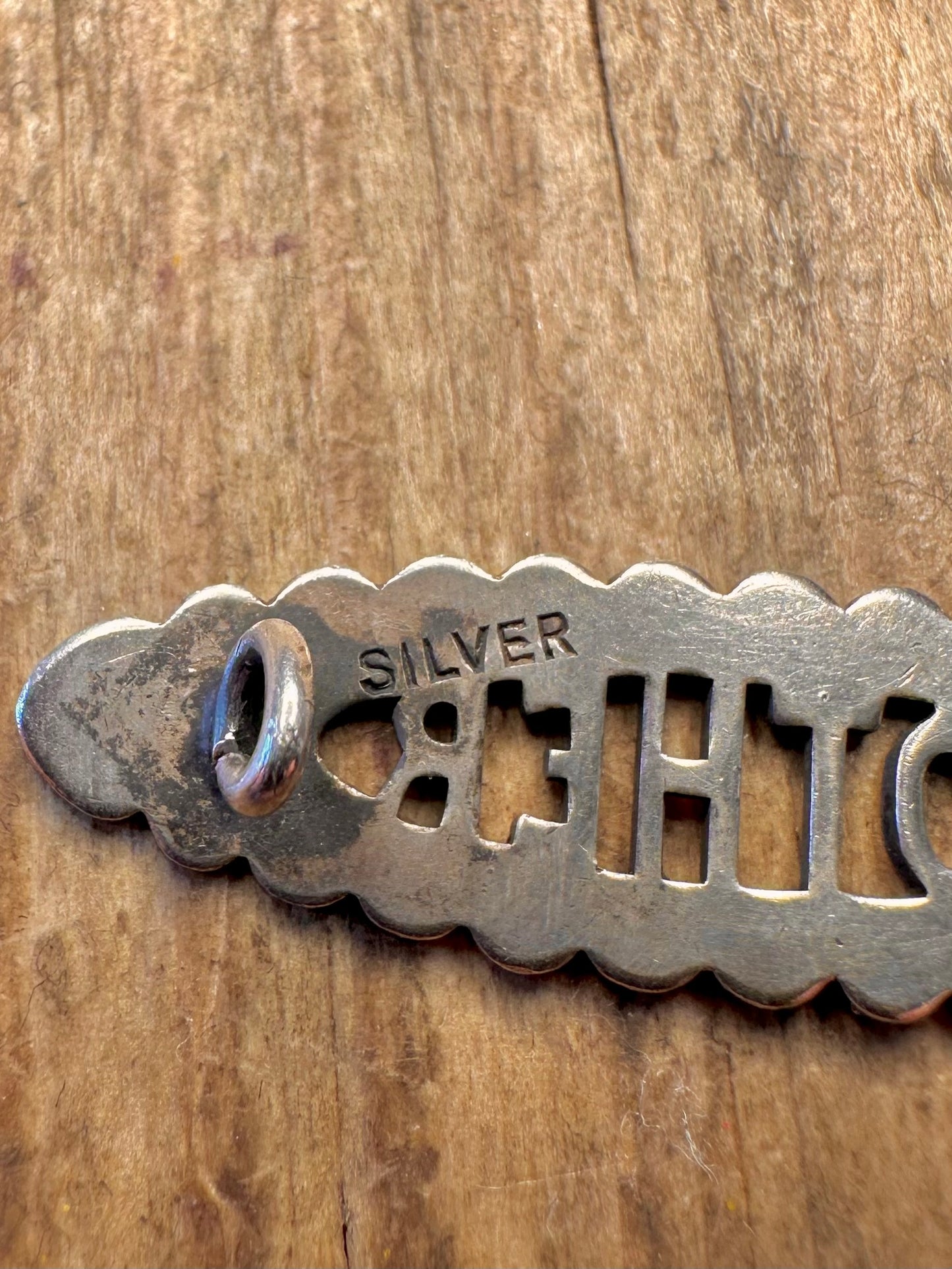 Mutter Späte 1900er bis 1920er Jahre 925 Sterling Silber Brosche