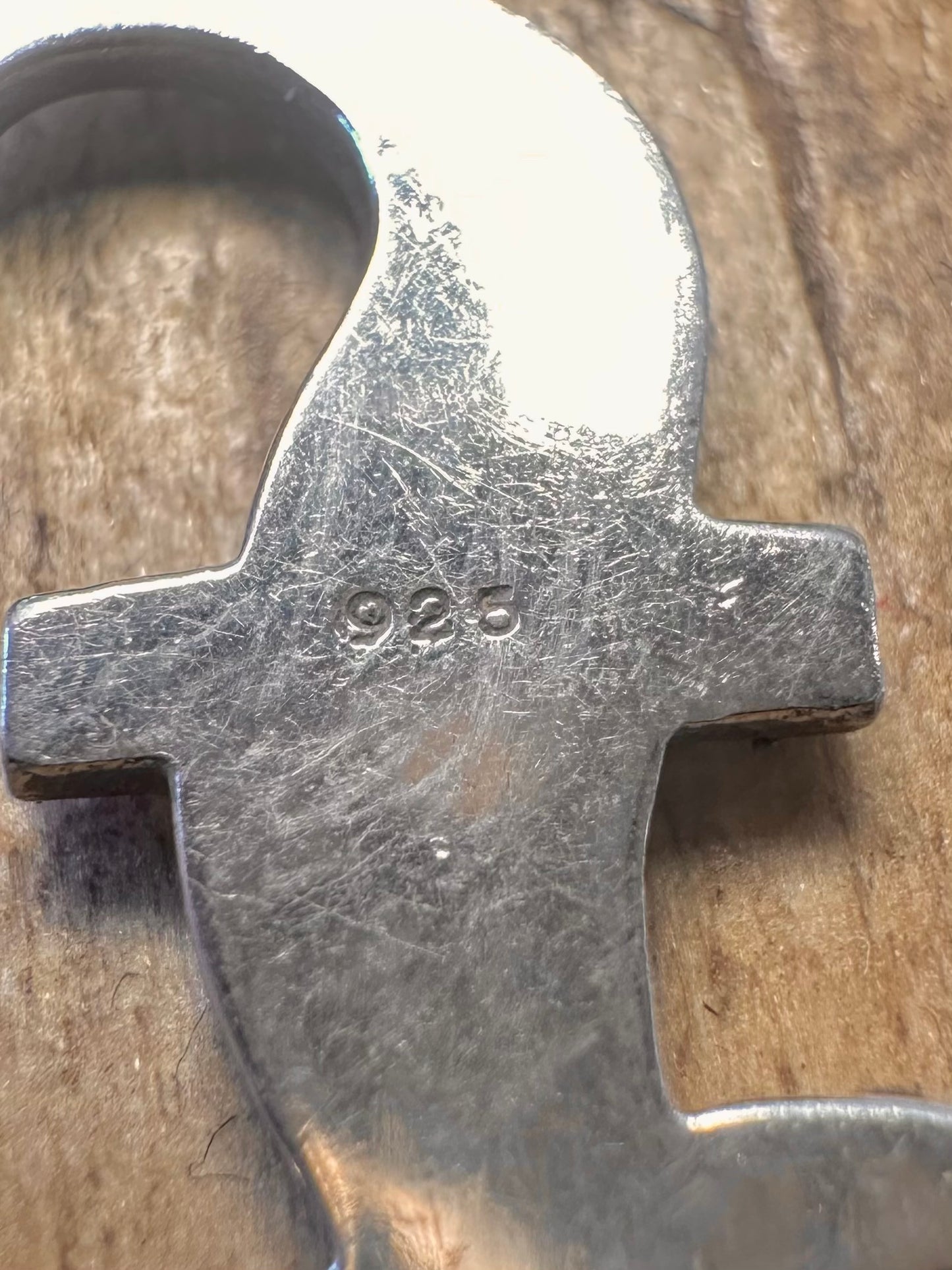 Pfund-Symbol Anhänger aus 925er Sterlingsilber