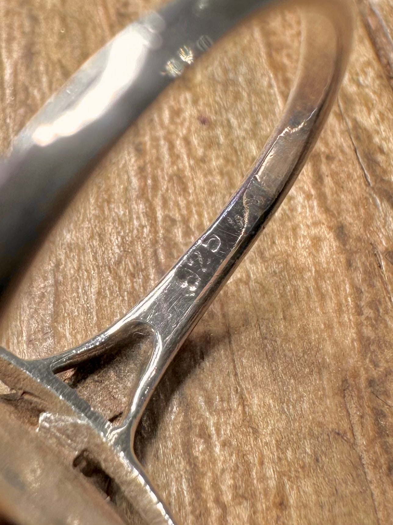 Vintage Onyx Oval 925 Sterling Silver Size O Ring