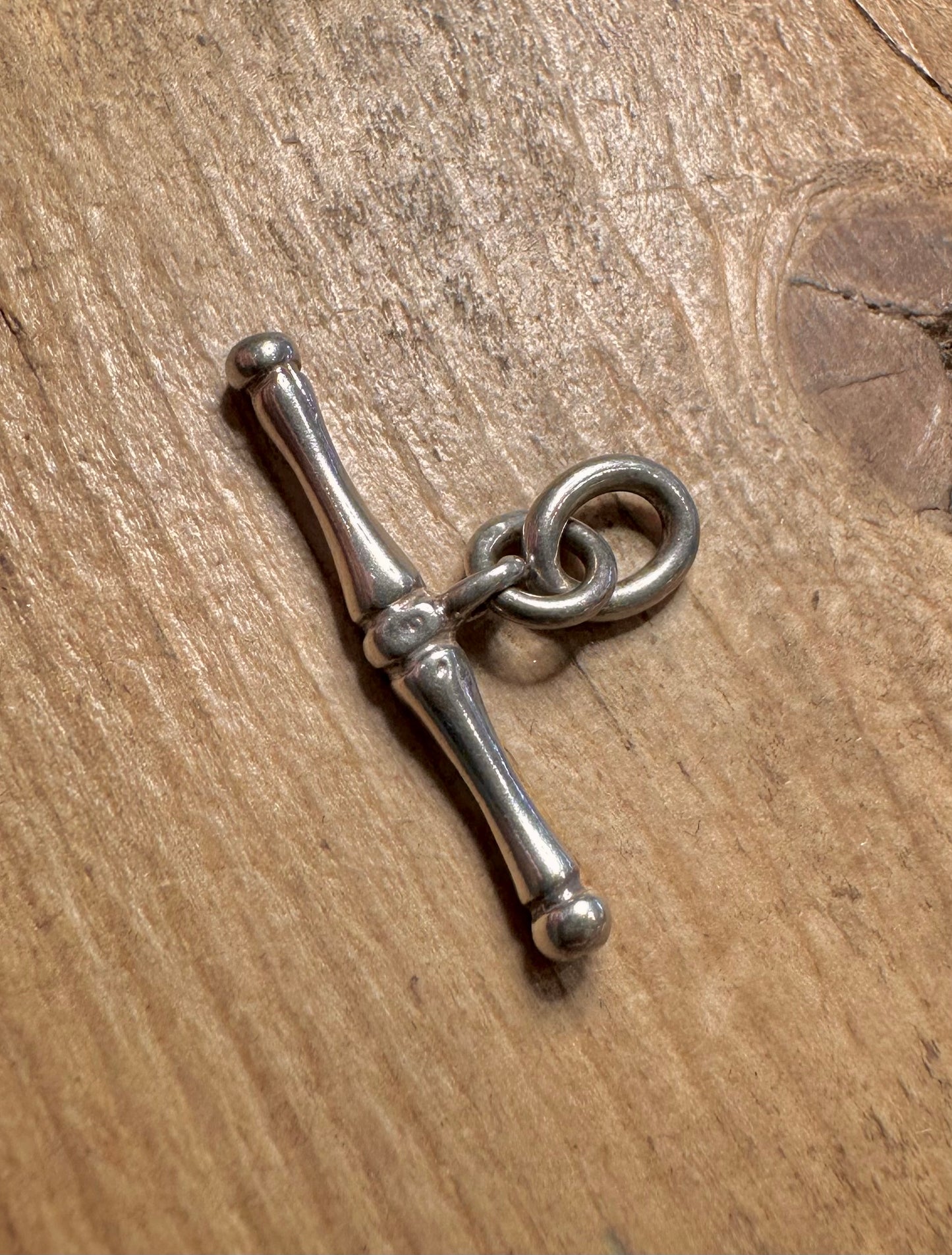 Vintage T Bar 925 Silver Pendant