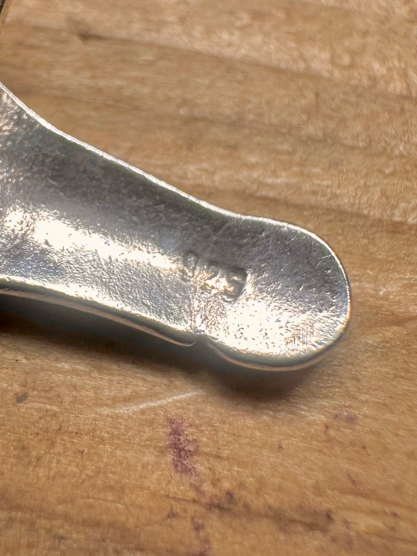 Vintage Tribal Engraved 925 Sterling Silver Size O Ring