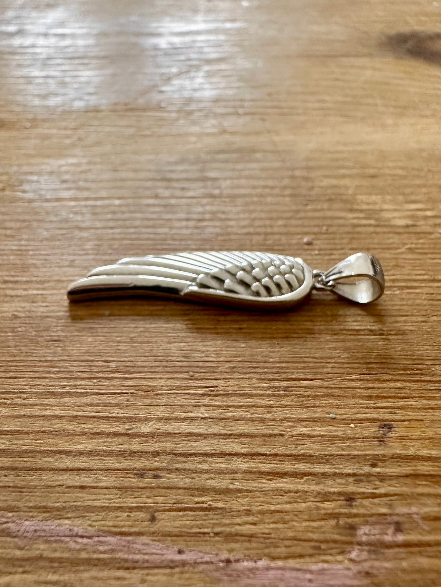 Vintage Wing 925 Silver Pendant
