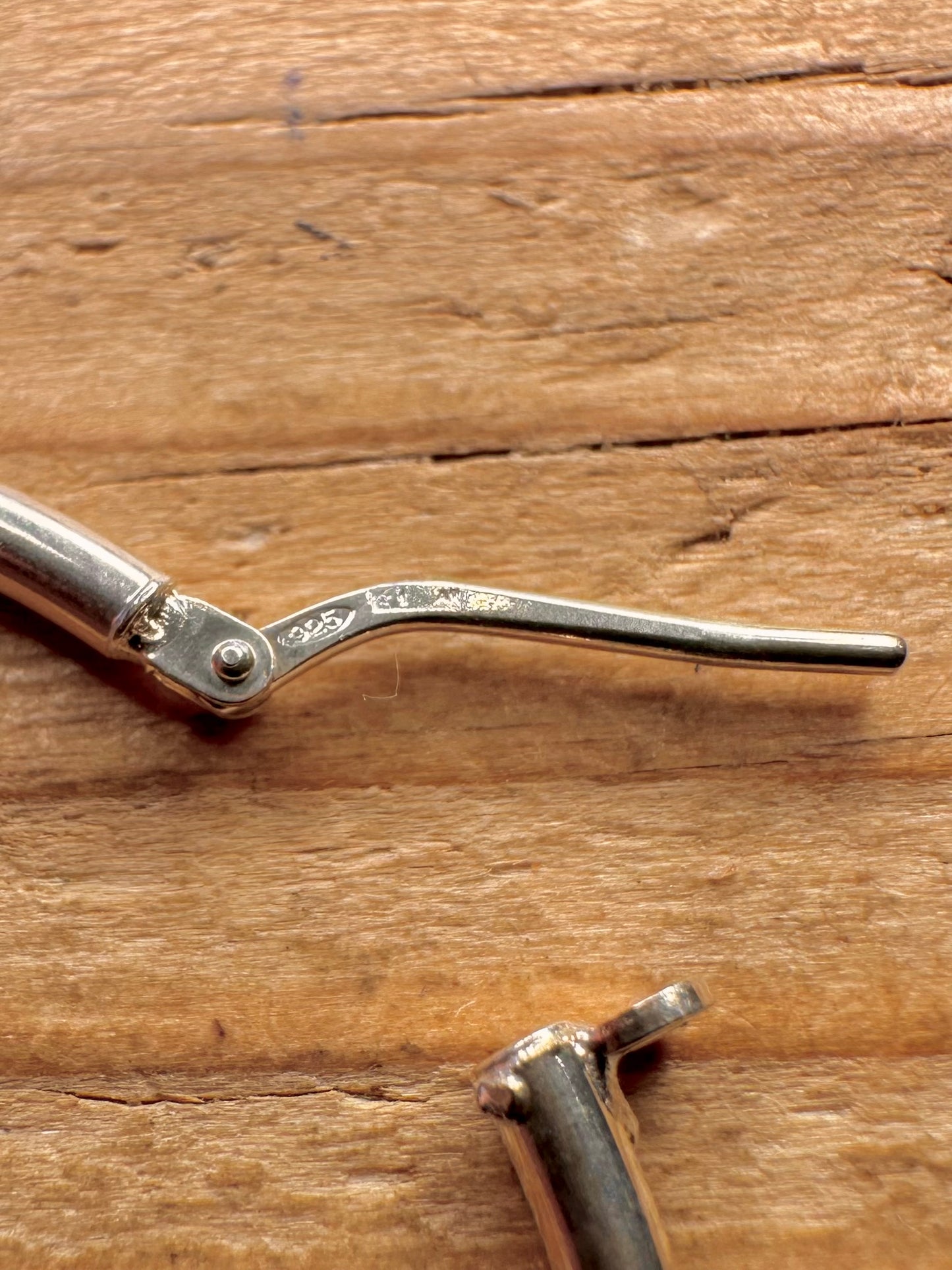 Moderne Creolen aus 925er Sterlingsilber
