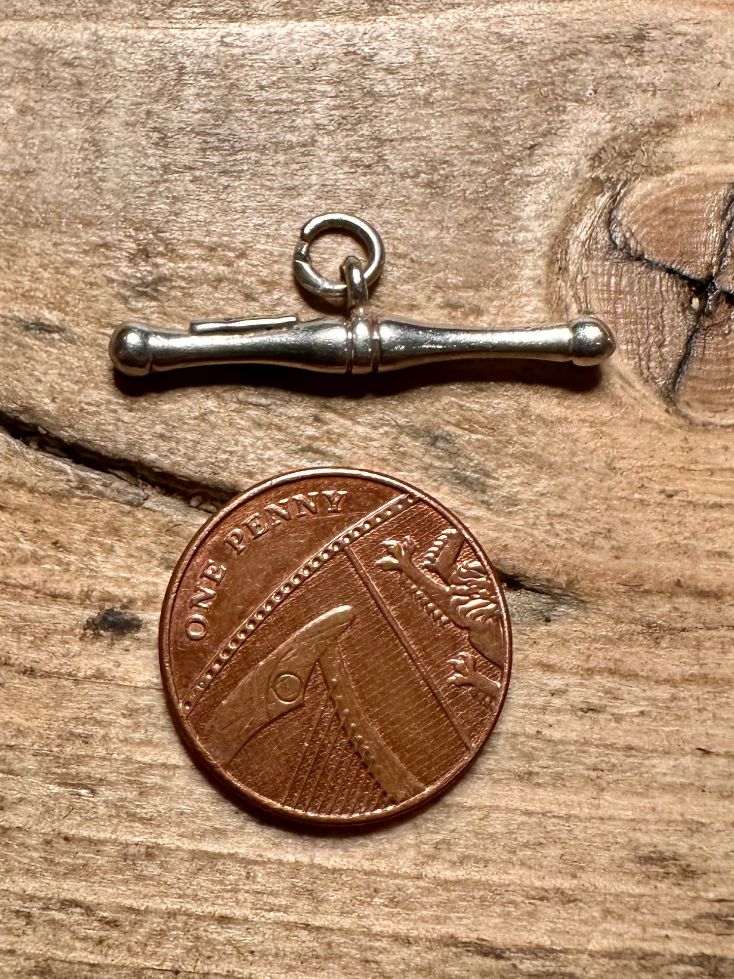 Vintage T Bar 925 Silver Pendant