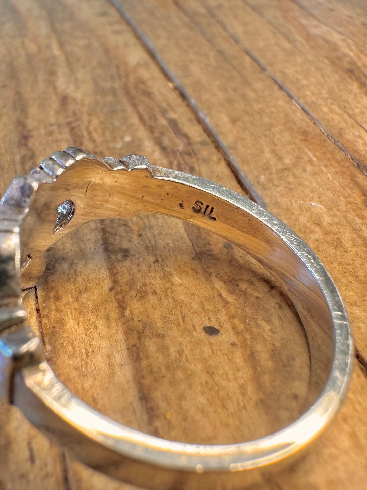 Claddagh 925 Sterling Silver Size V Ring