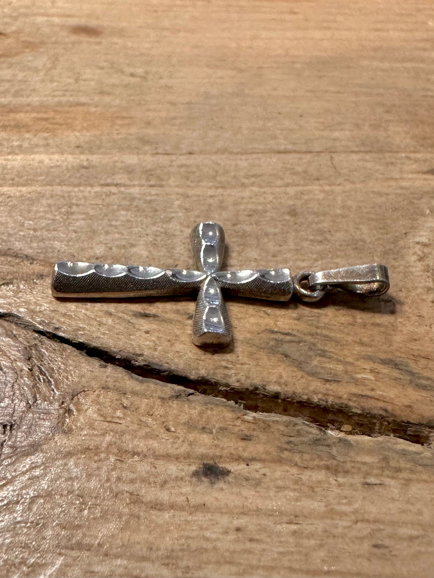 Vintage Cross 925 Silver Pendant