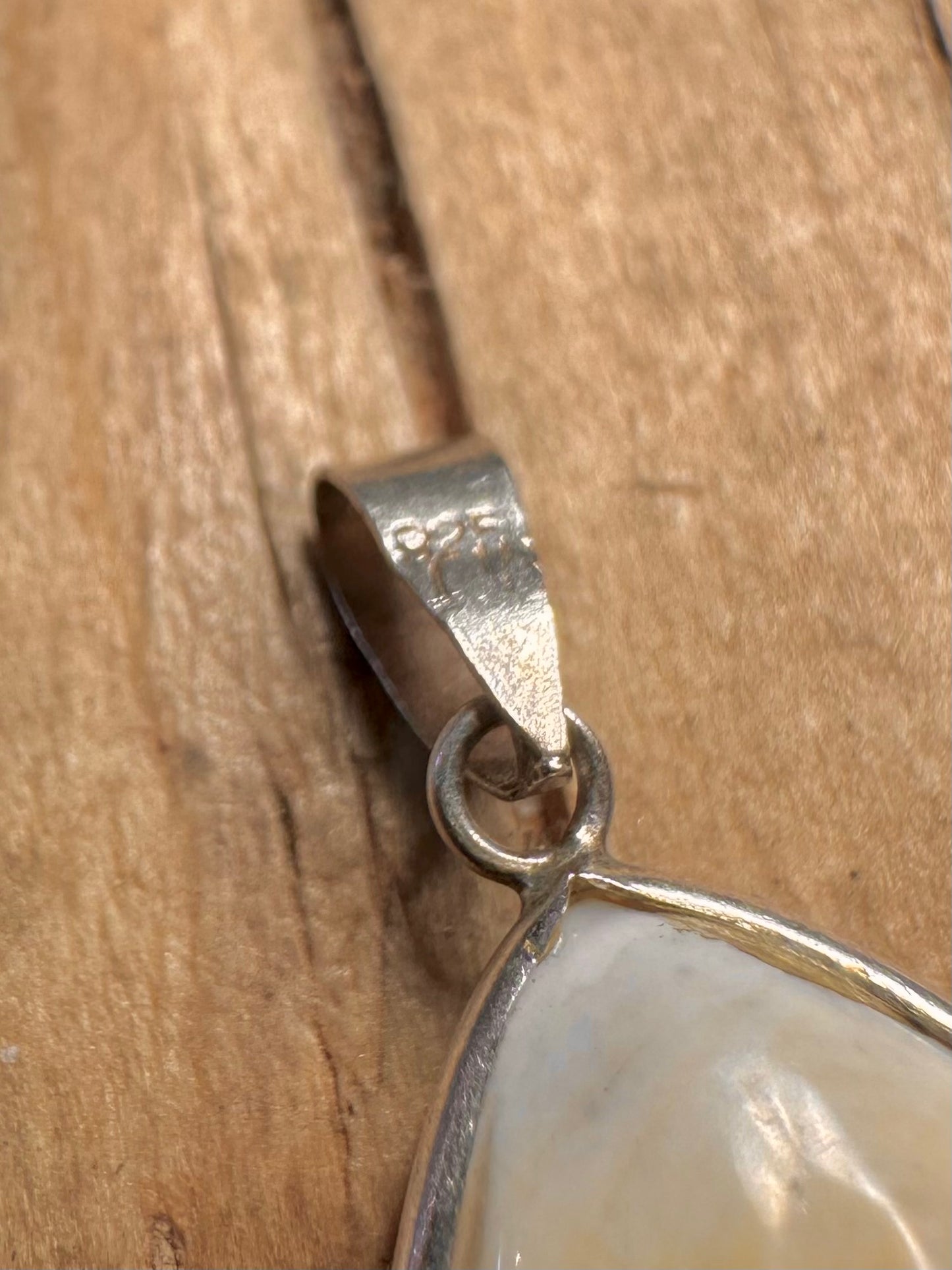 Vintage Eye of Shiva 925 Sterling Silver Pendant