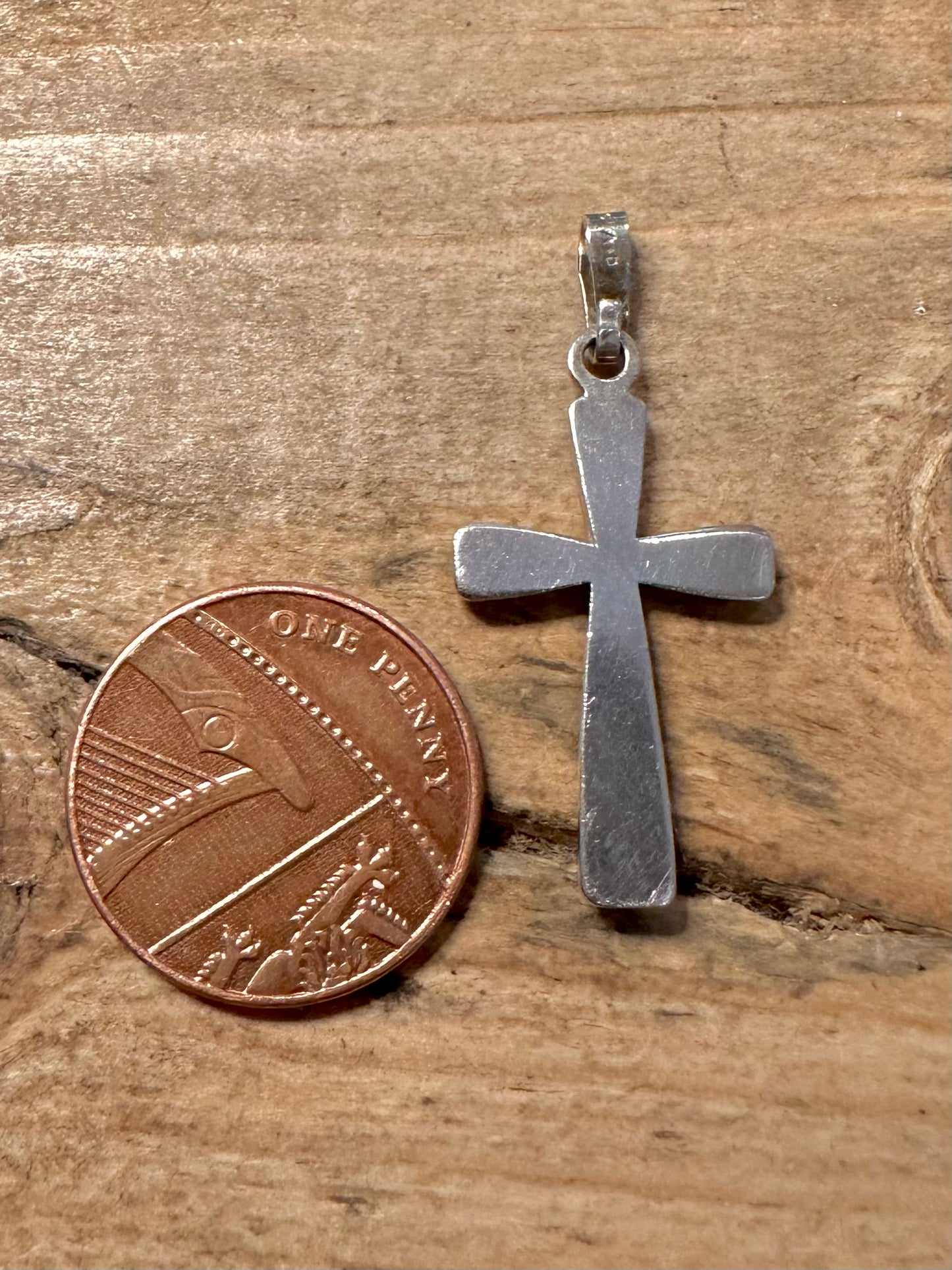 Vintage Cross 925 Silver Pendant