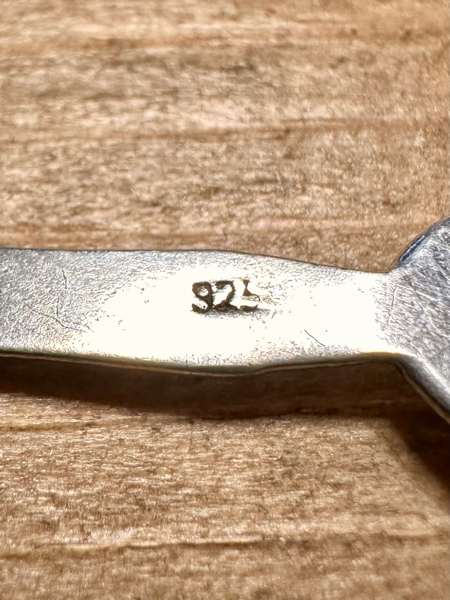 Vintage Fork 925 Silver Pendant