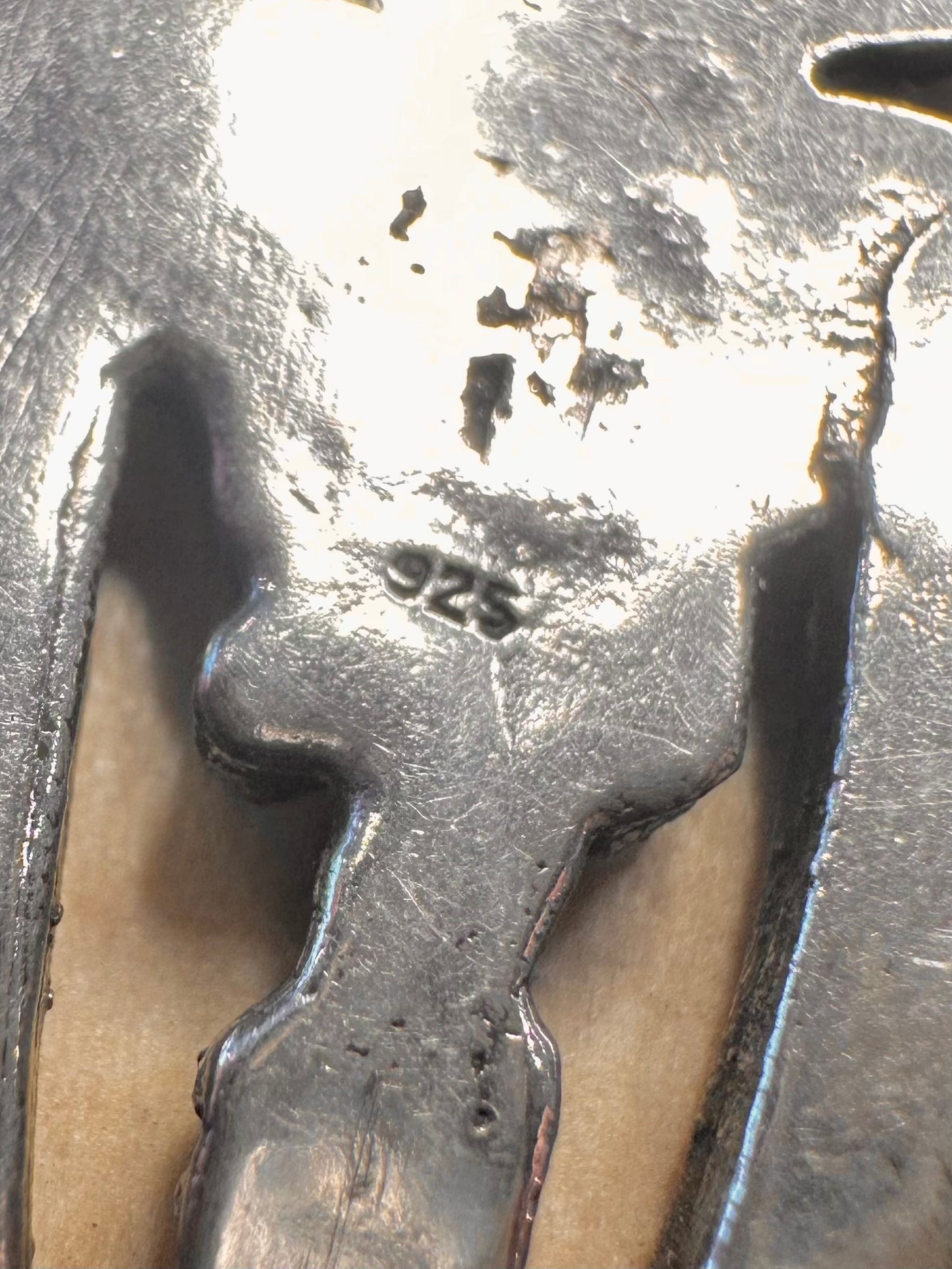 Vintage Tribal Double Dragon 925 Sterling Silver Pendant