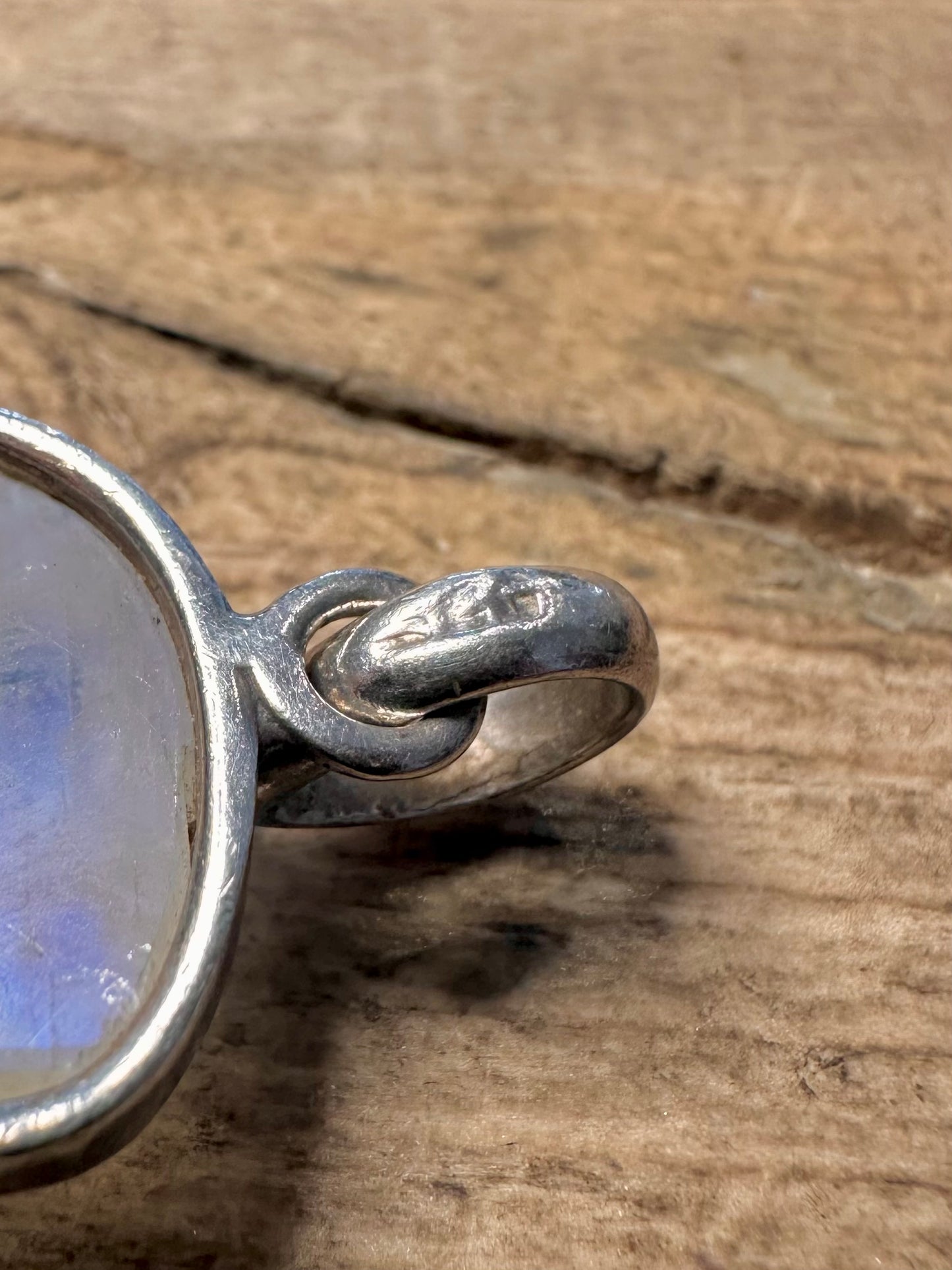 Vintage Moonstone 925 Silver Pendant