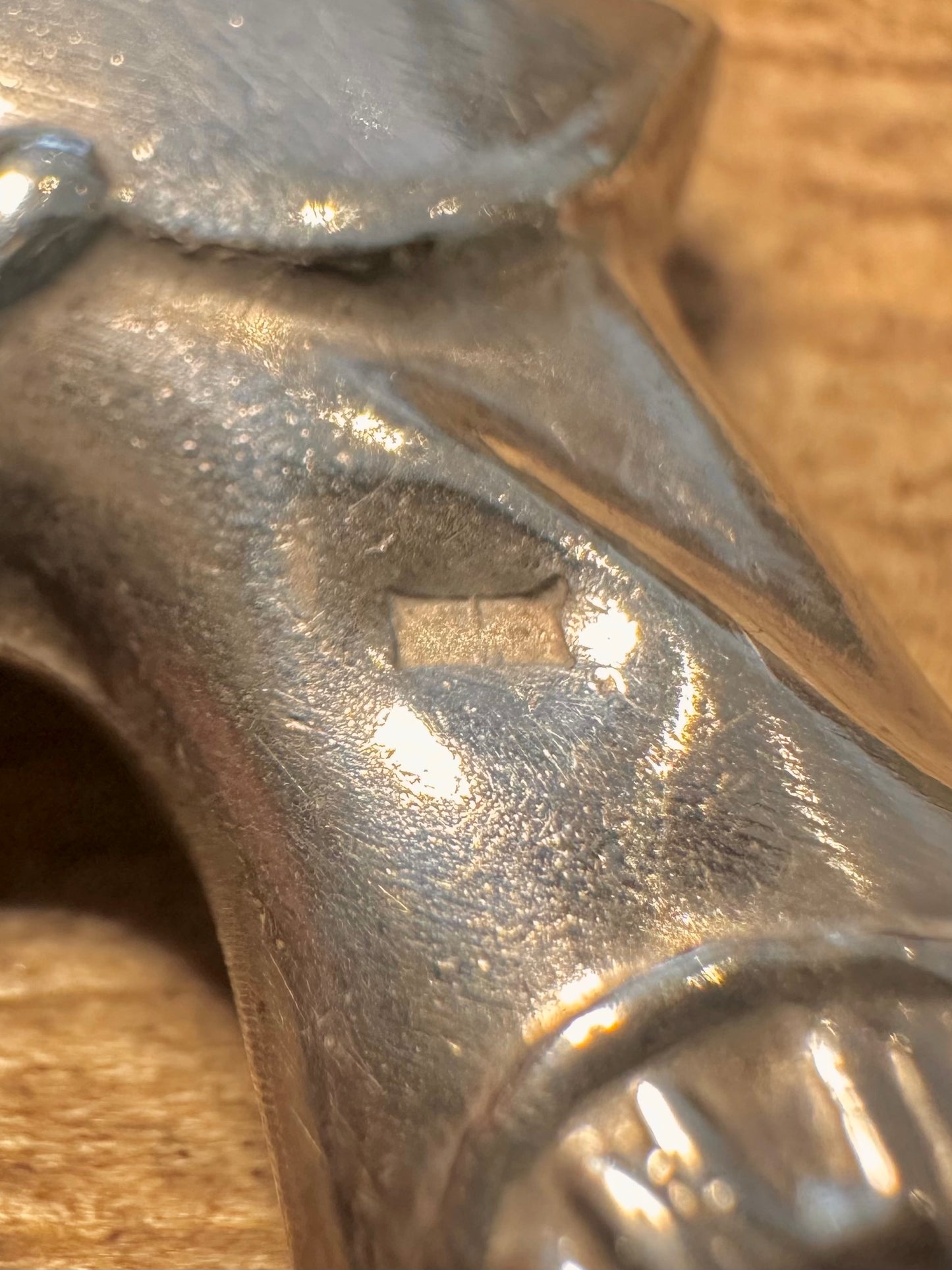 Vintage Large Egypt Nefertiti 925 Silver Pendant