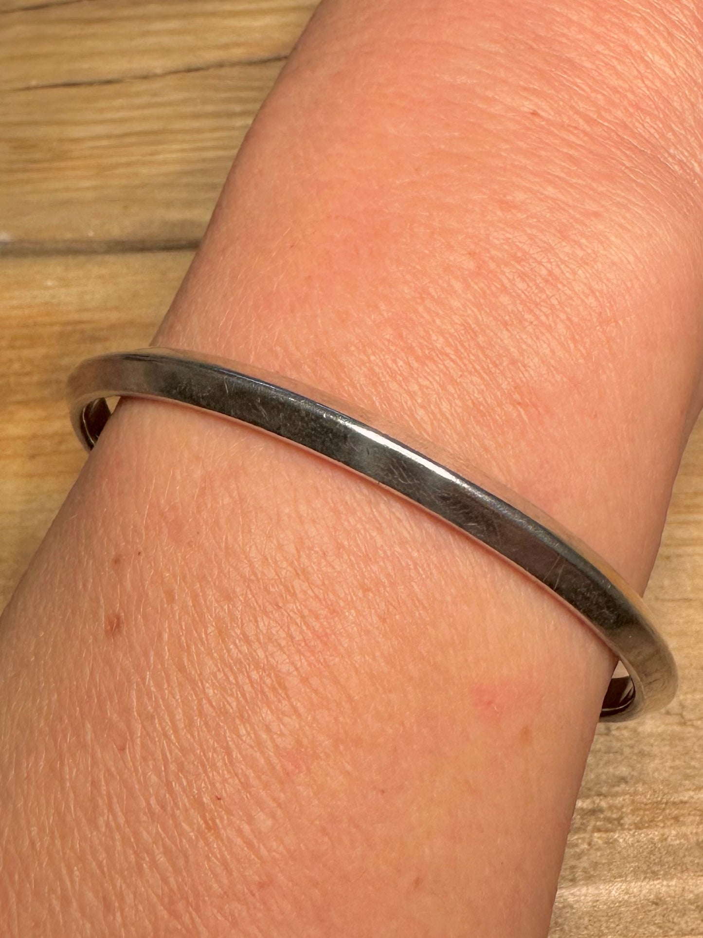 Modern 2019 Heavy 925 Silver Bangle