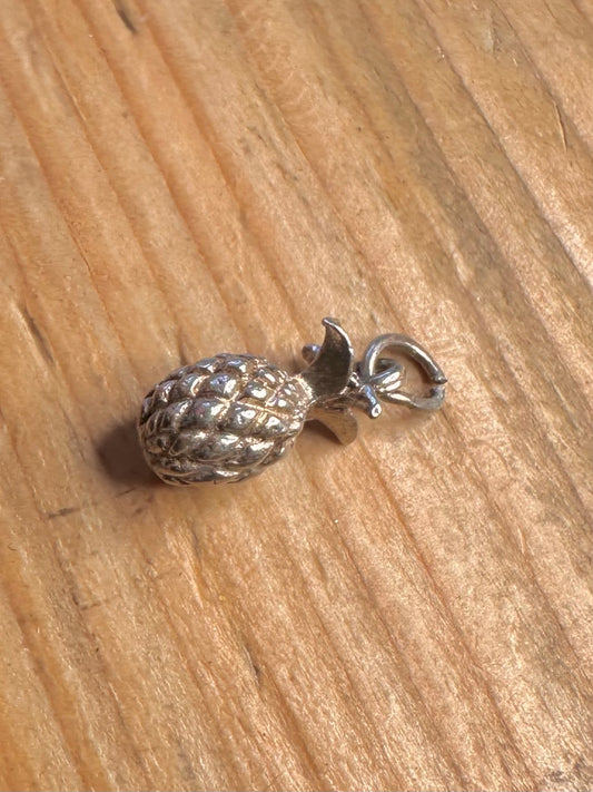 Pineapple 925 Sterling Silver Charm Pendant