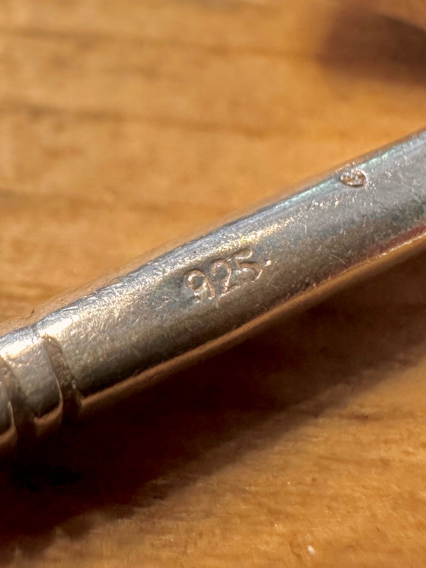 Vintage Double Axe 925 Silver Pendant
