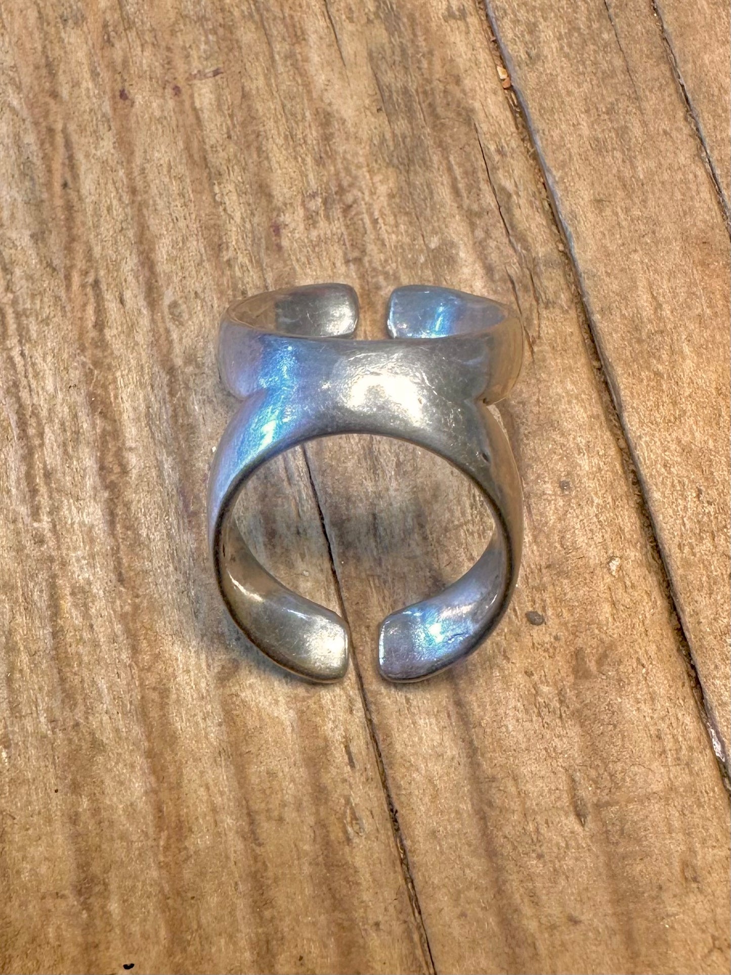 Arthritis offener Ringschiene 925 Sterling Silber Größe i1/2 Ring