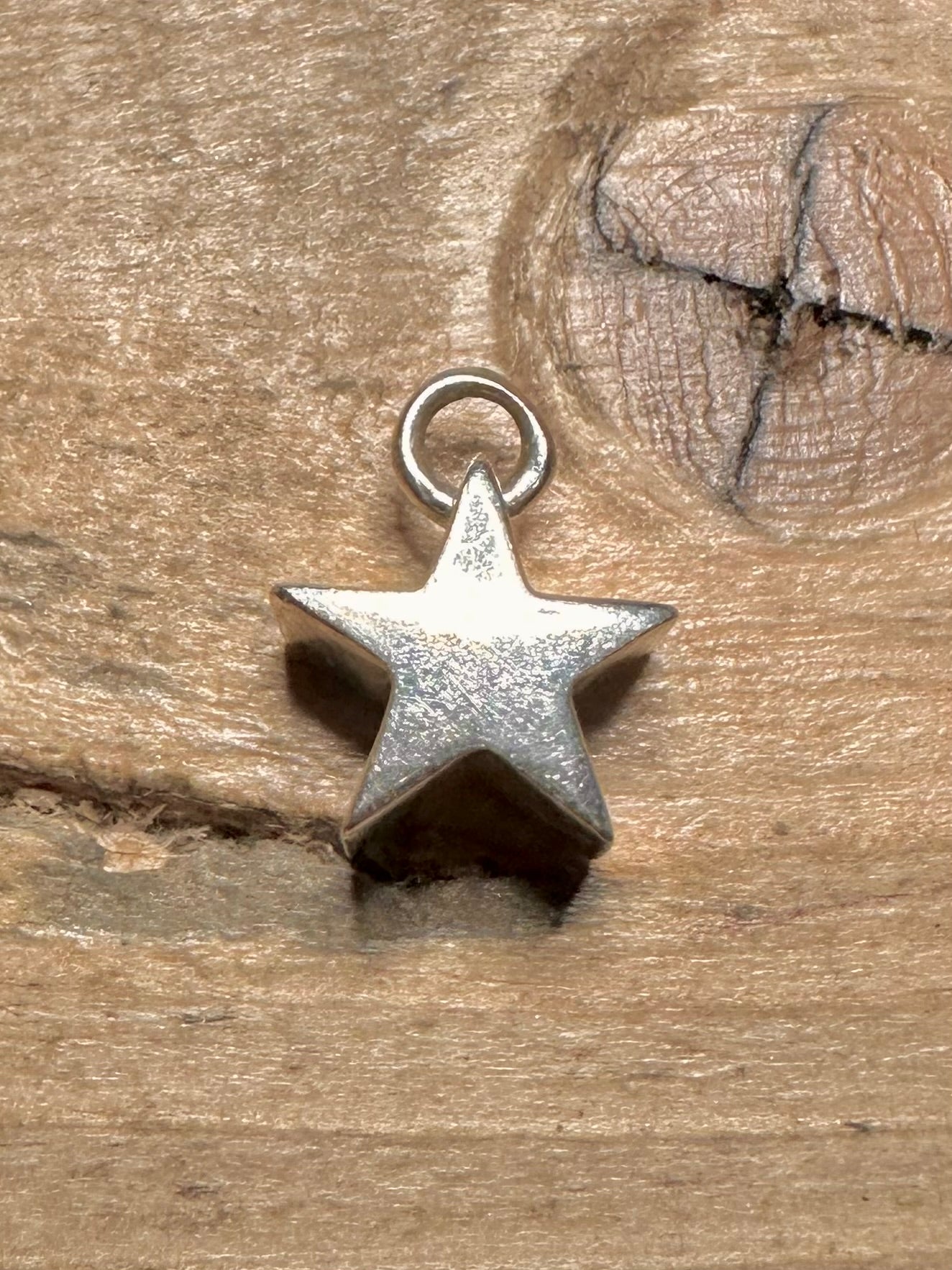 Modern Chunky Star 925 Silver Pendant