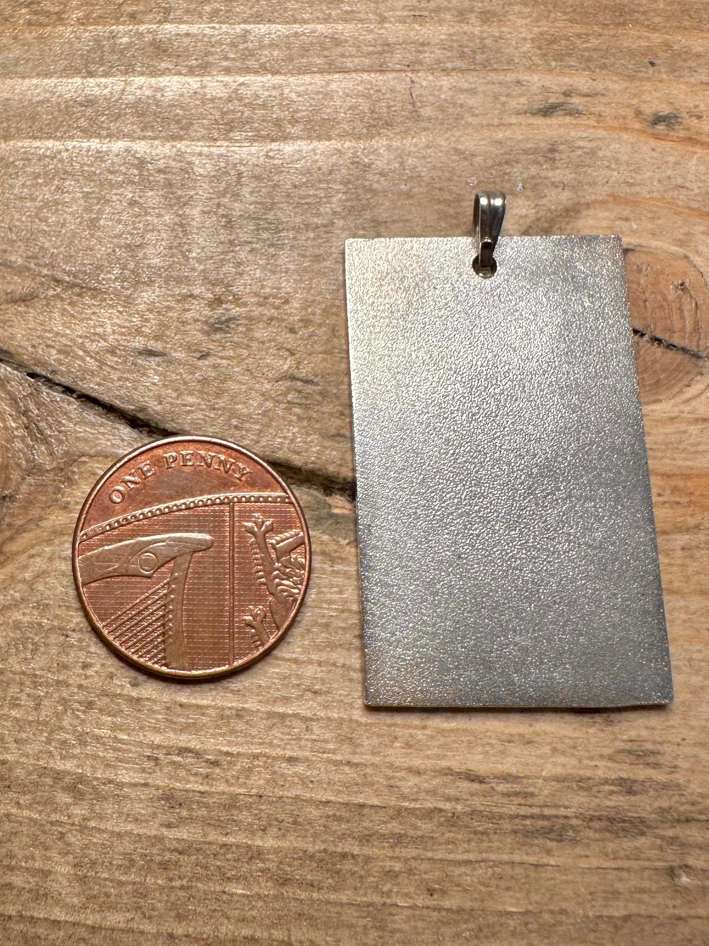 Vintage 1981 Charles and Diana Hallmarked 925 Silver Pendant