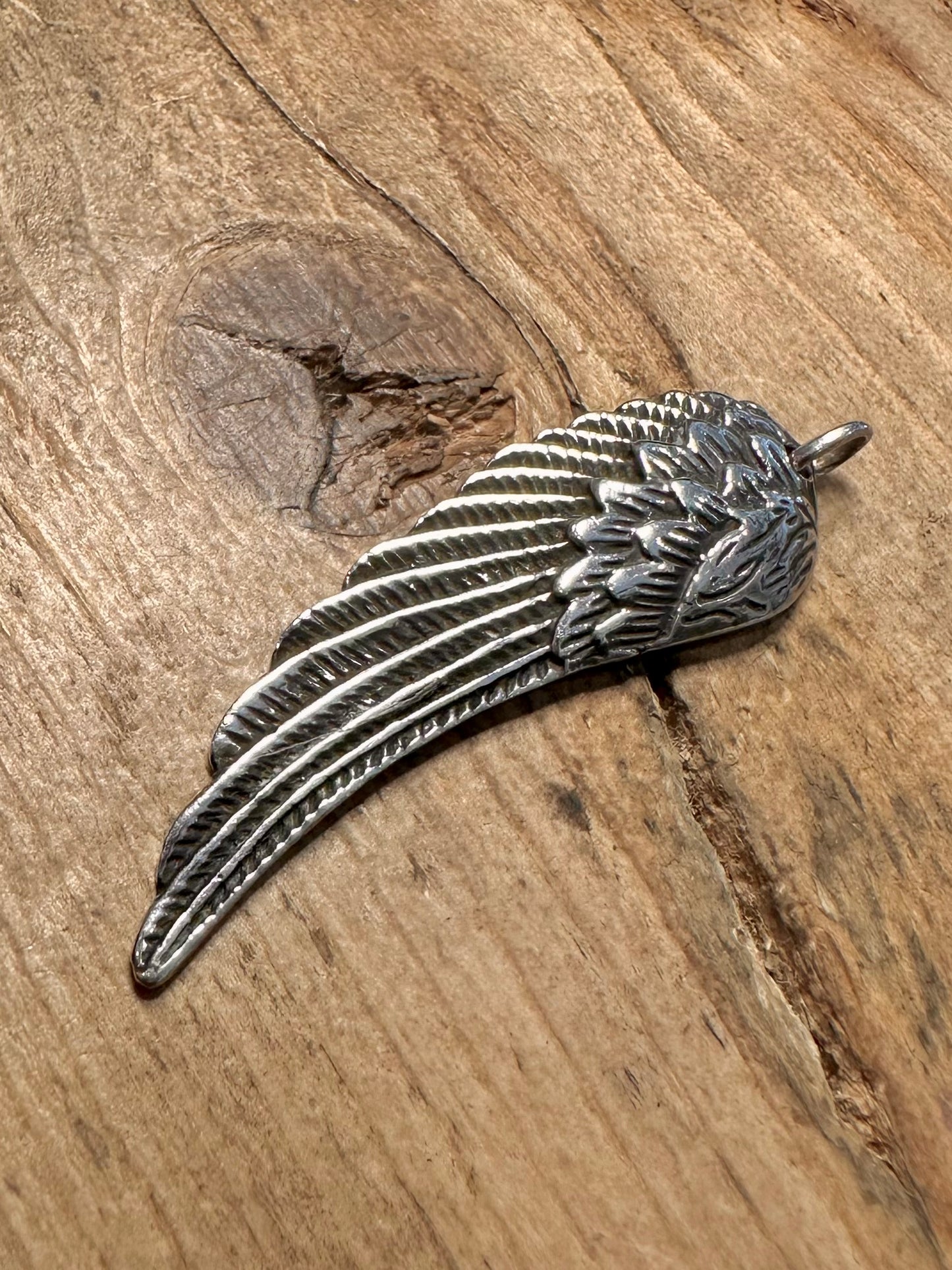 Vintage Wing 925 Silver Pendant