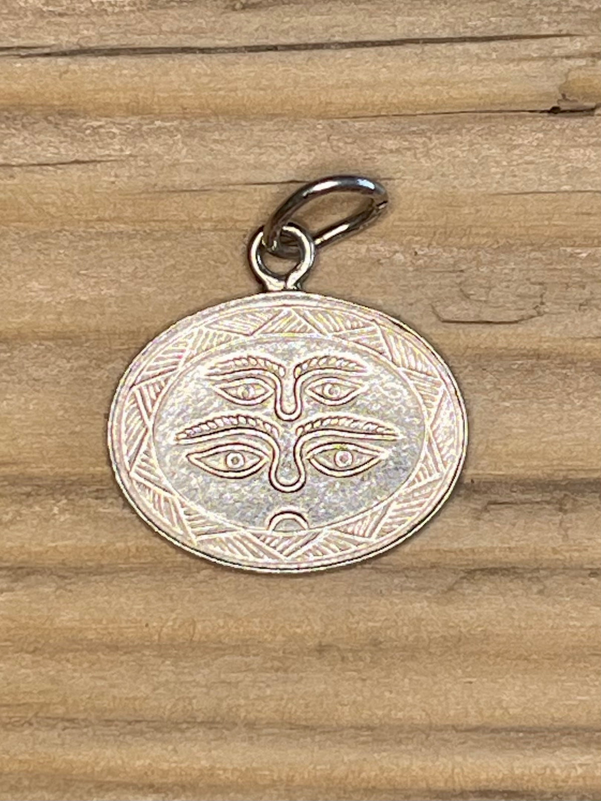 Four Eyes Protection 925 Sterling Silver Pendant
