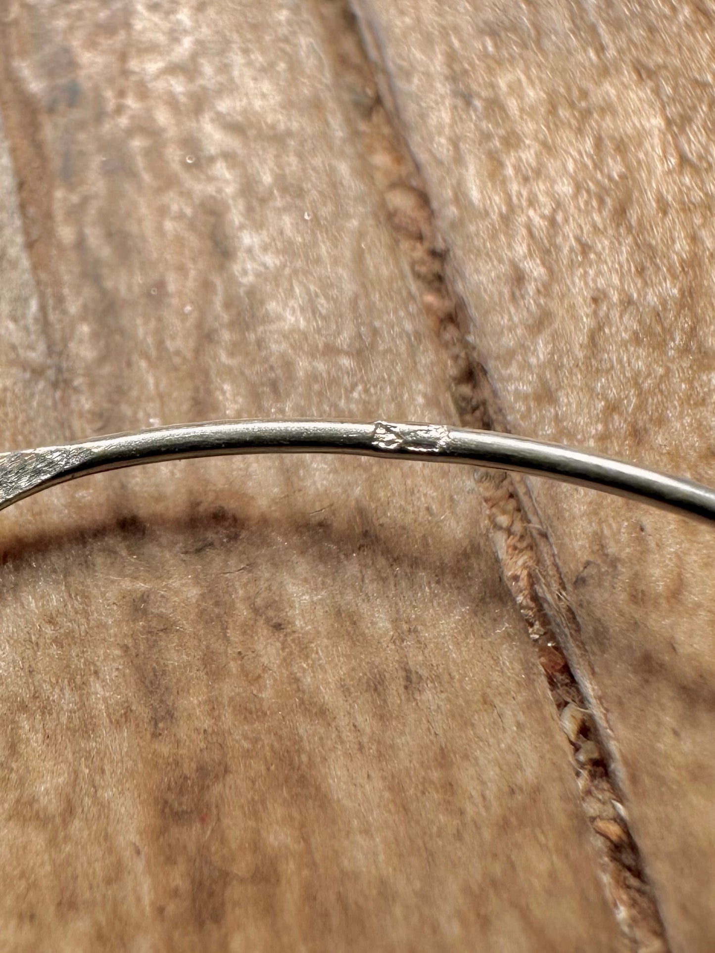 Vintage Hoops 925 Sterling Silver Earrings