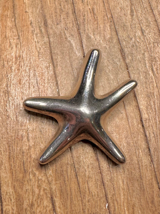 Abstract Star 925 Sterling Silver Pendant