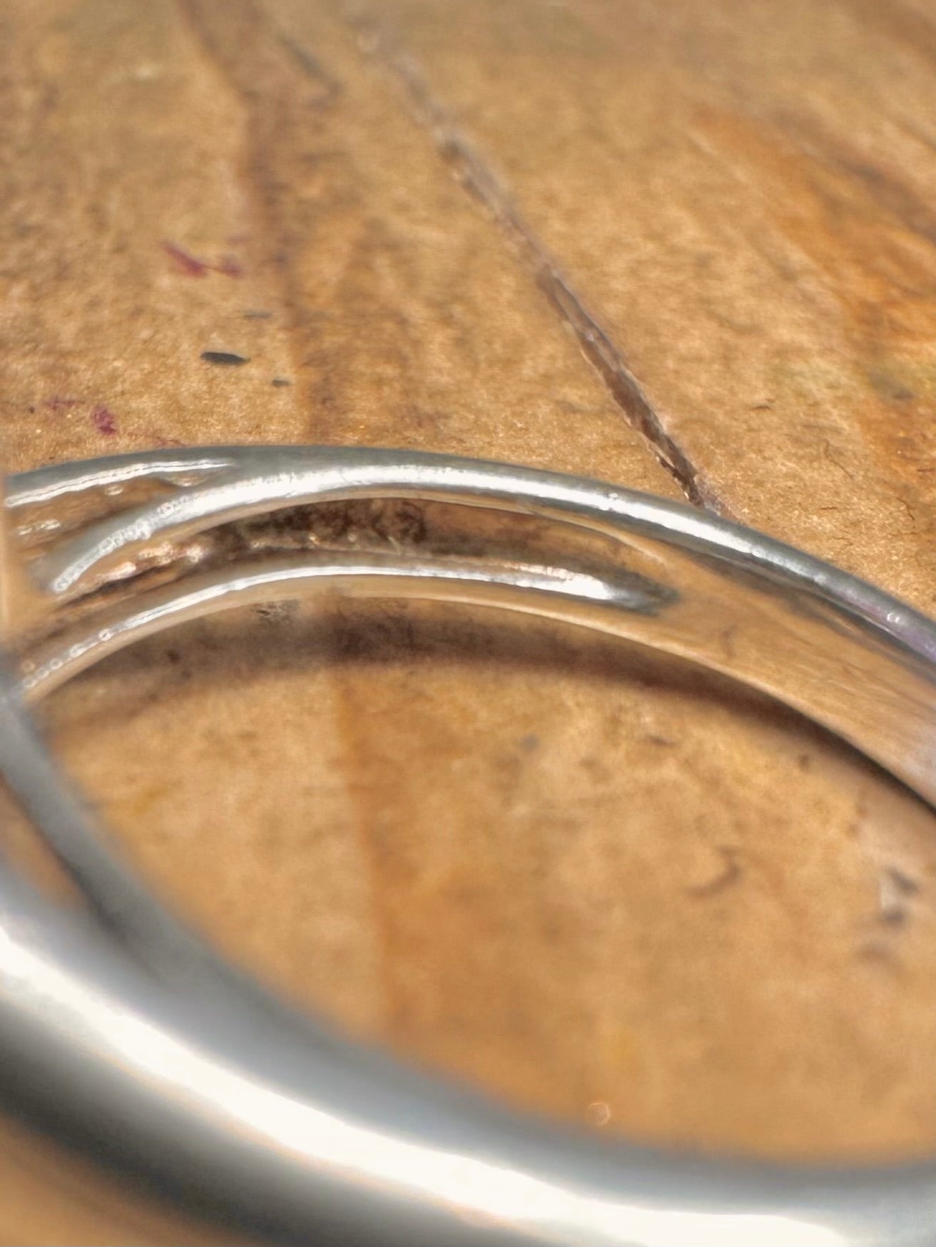 Modern Mosaic Opal 925 Sterling Silver Size J Ring