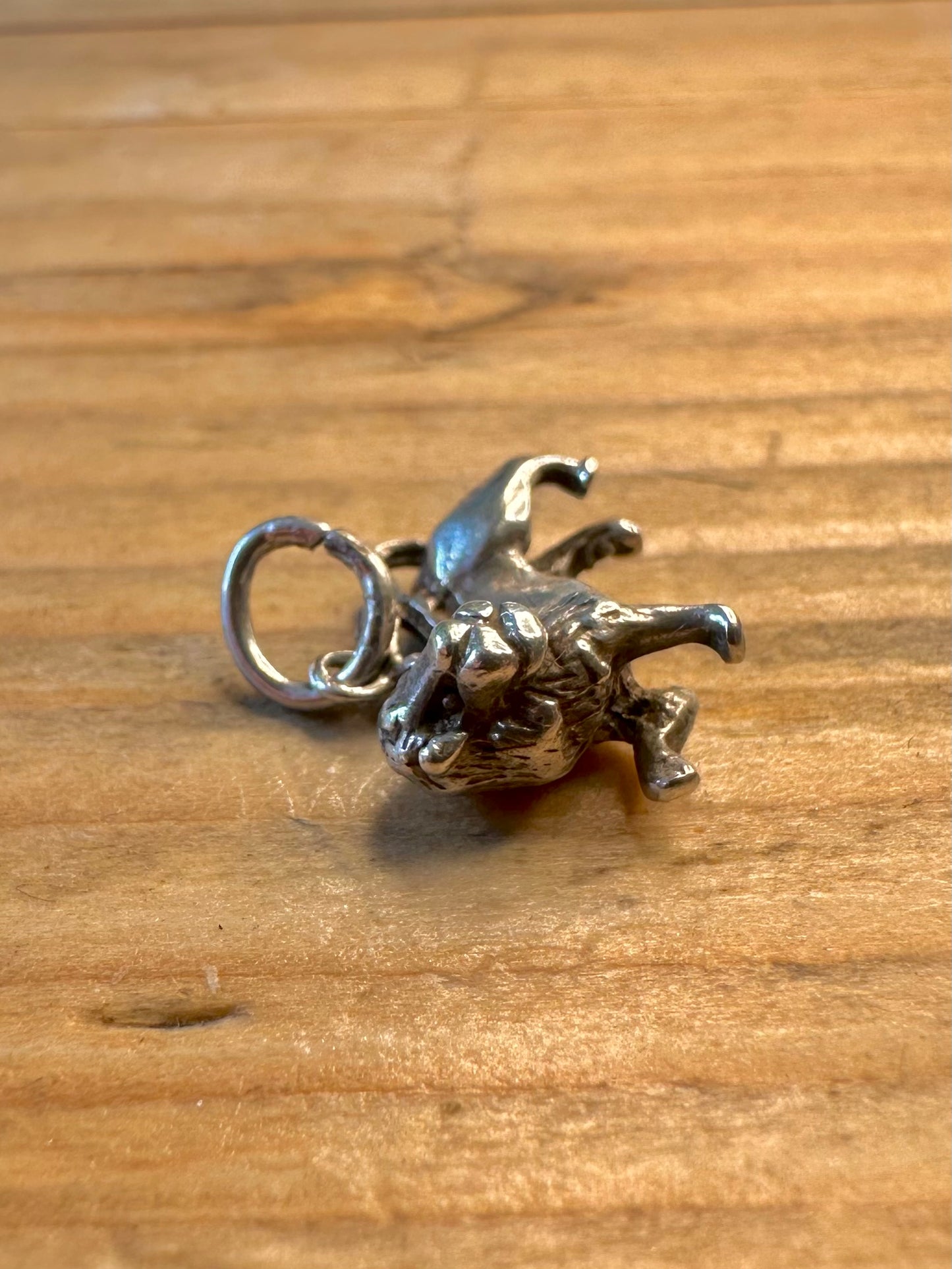 Lion 925 Sterling Silver Charm Pendant