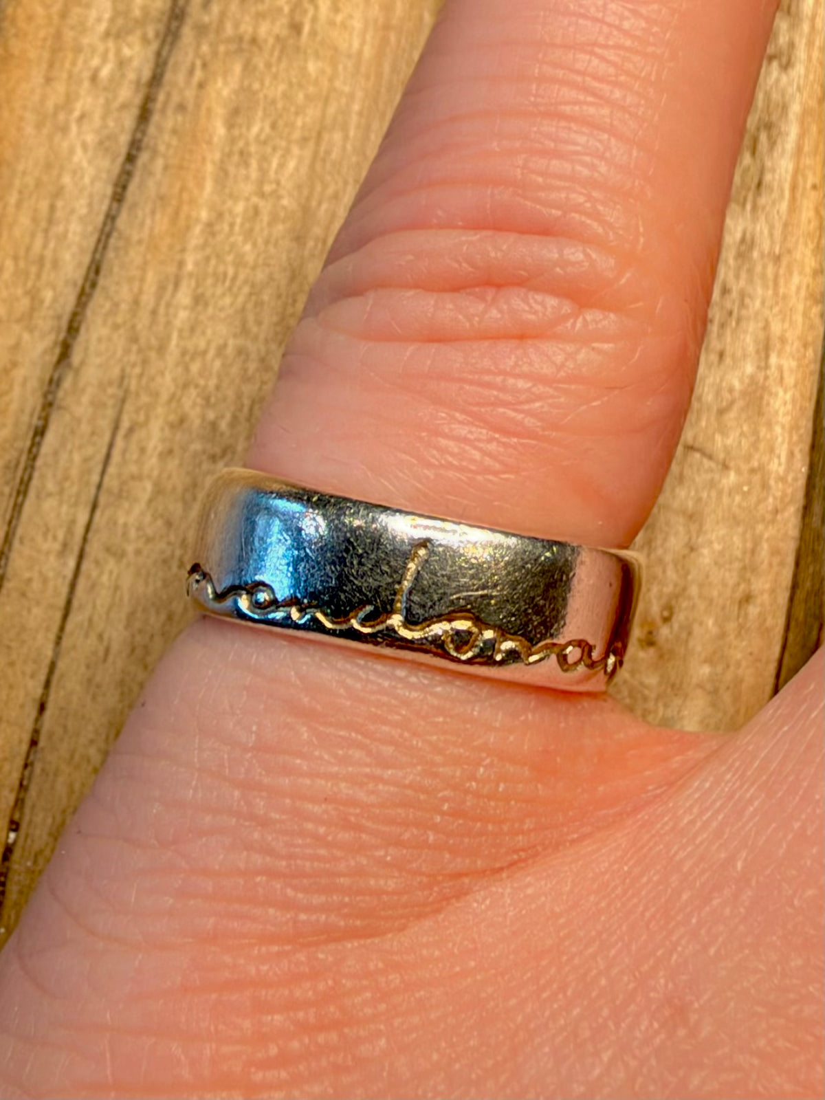 Diana Porter 2000 On and On Band 925 Sterling Silver Size L1/2 Ring