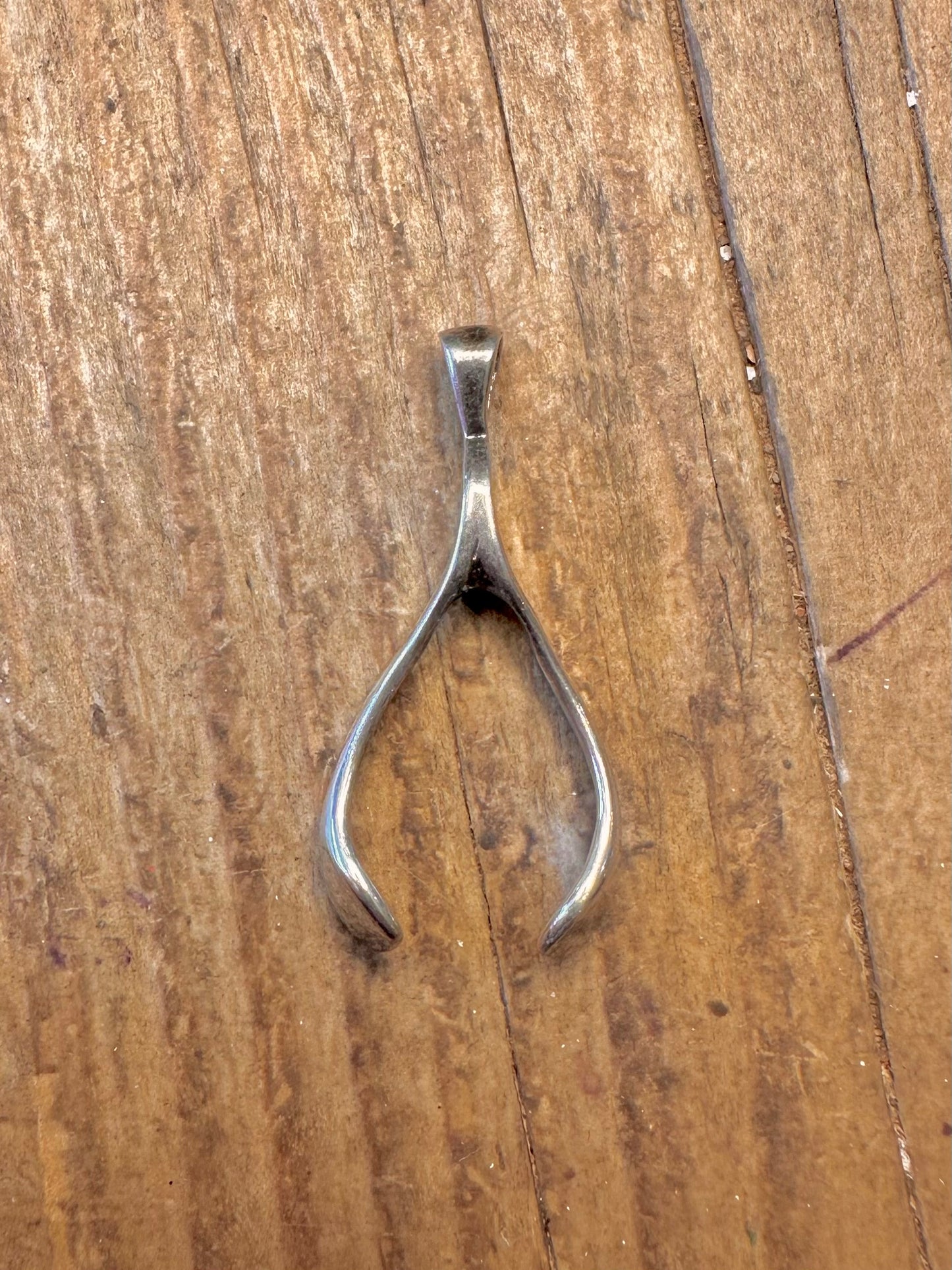 Wishbone 1980 925 Sterling Silver Pendant