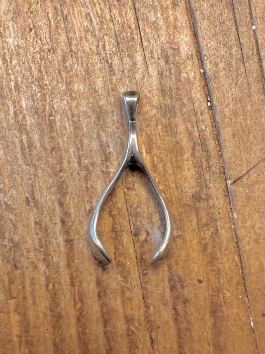 Wishbone 1980 925 Sterling Silver Pendant