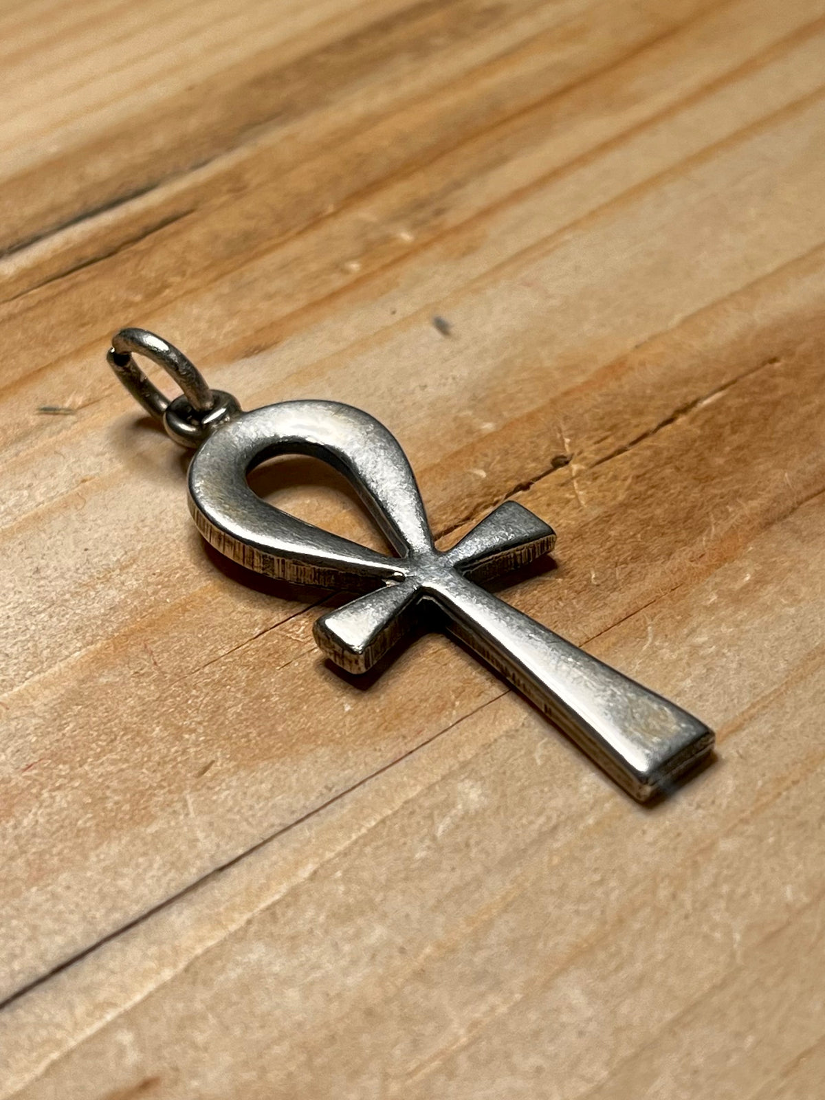 Large Ankh 925 Sterling Silver Pendant