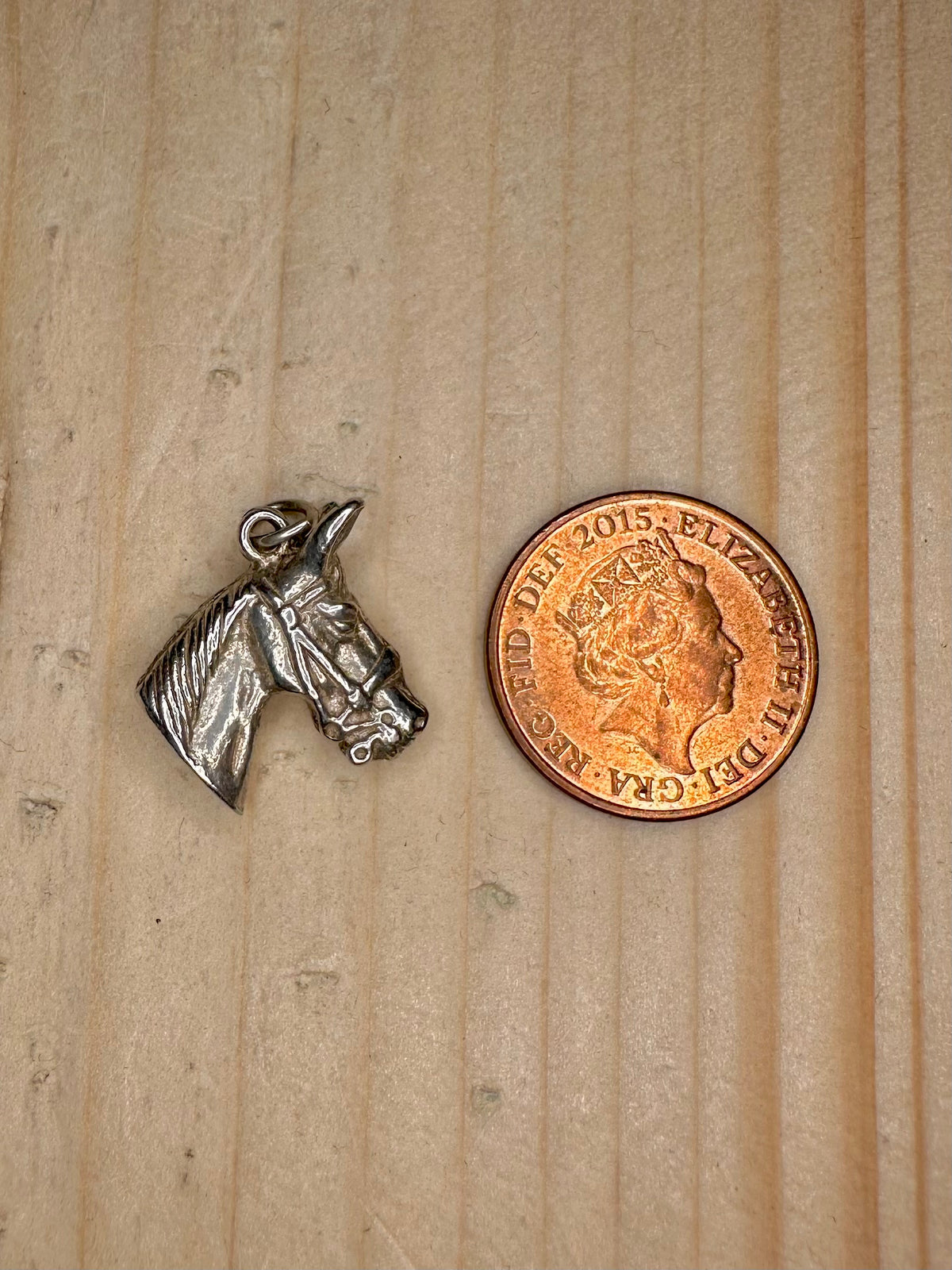 Horse Head 925 Sterling Silver Pendant