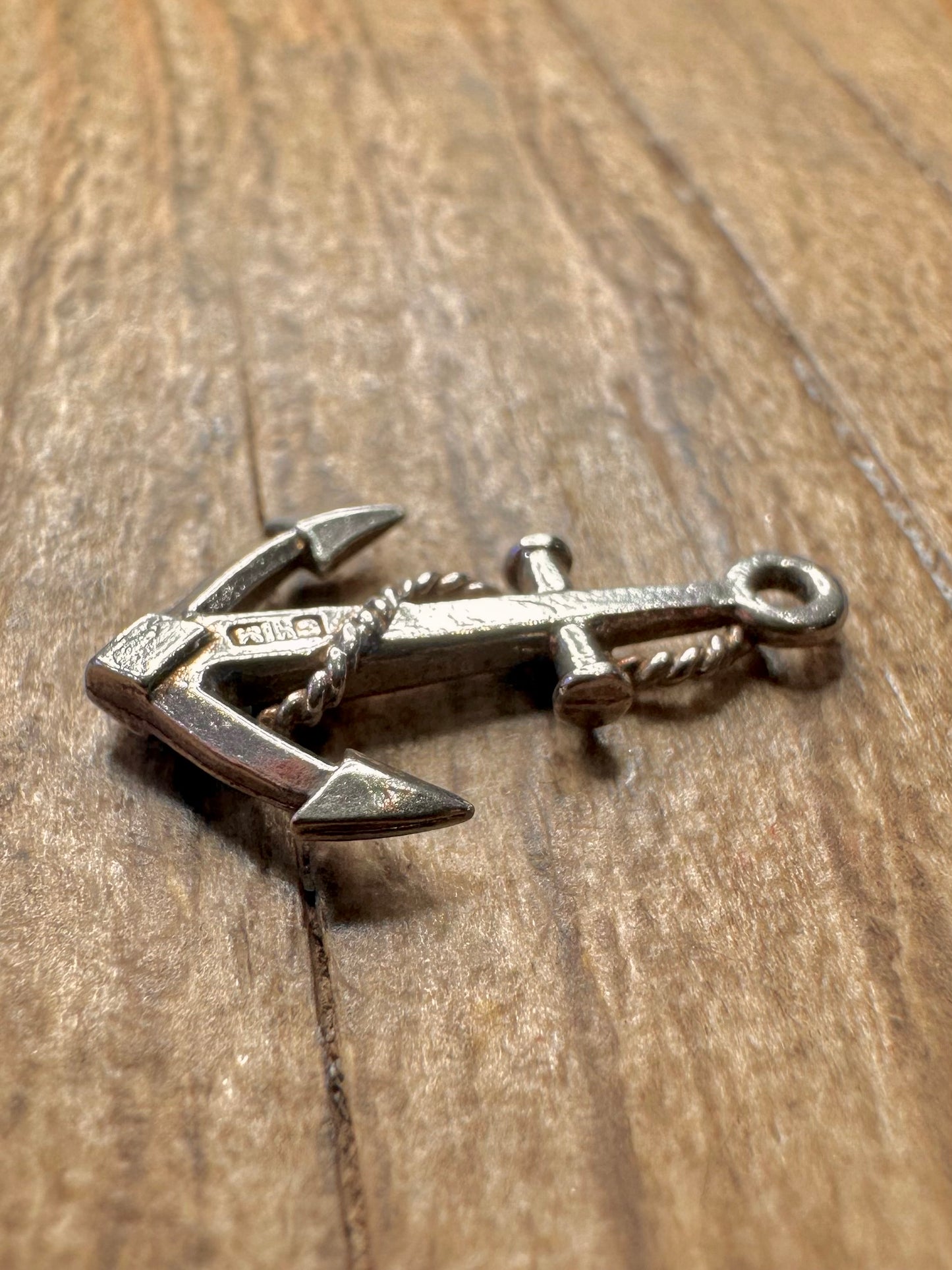 Vintage Anker Hersteller CHIM 925 Sterling Silber Charm Anhänger