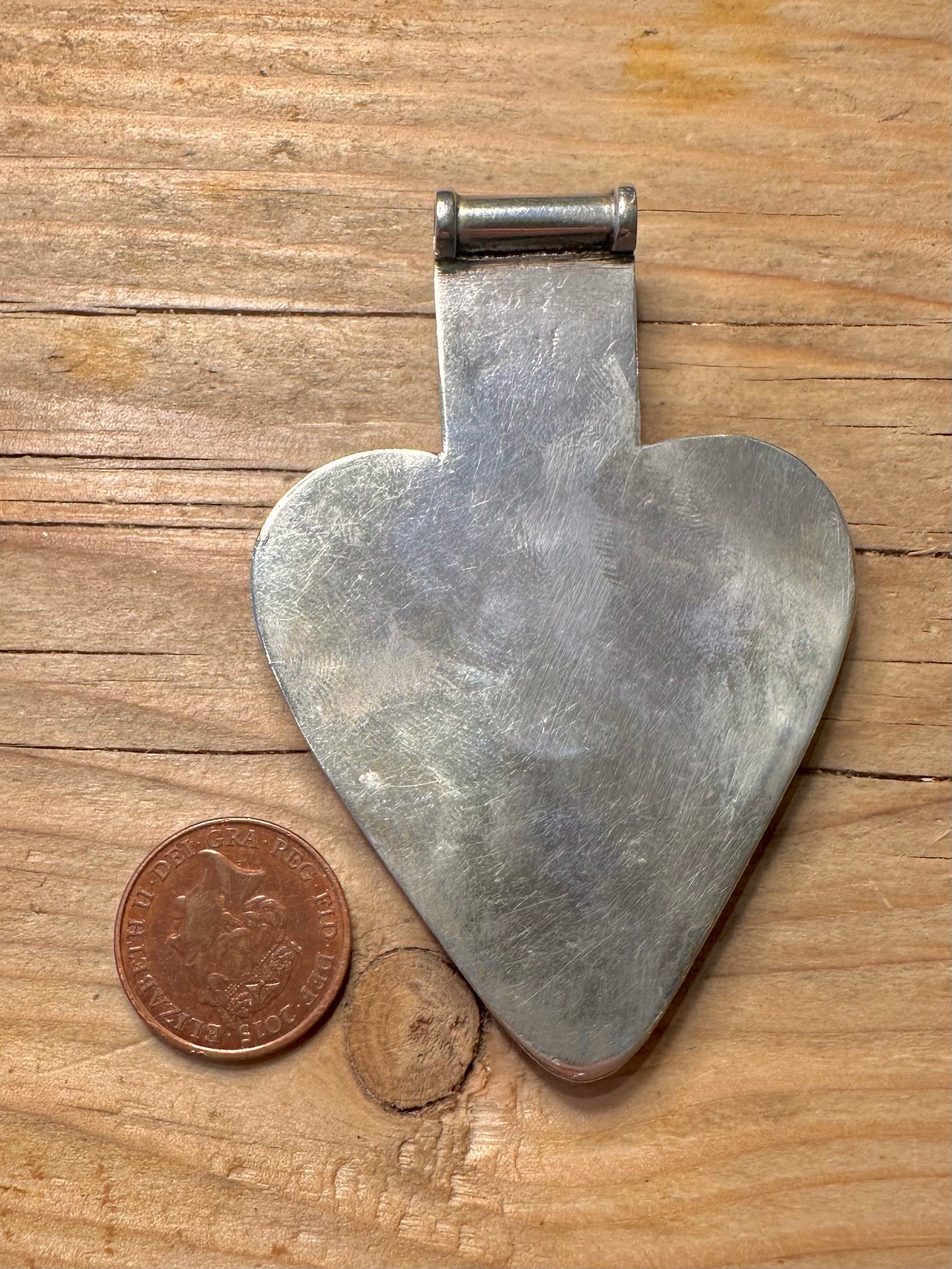 Vintage Karneol Tribal 925 Silber Anhänger
