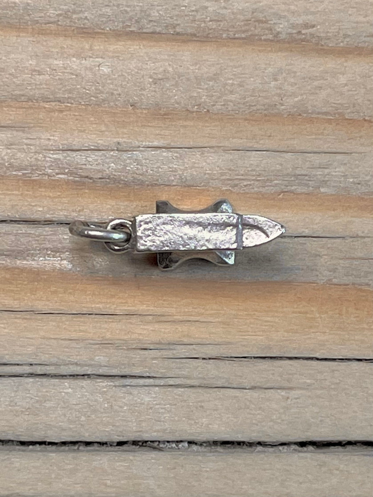Small Anvil 925 Sterling Silver Pendant